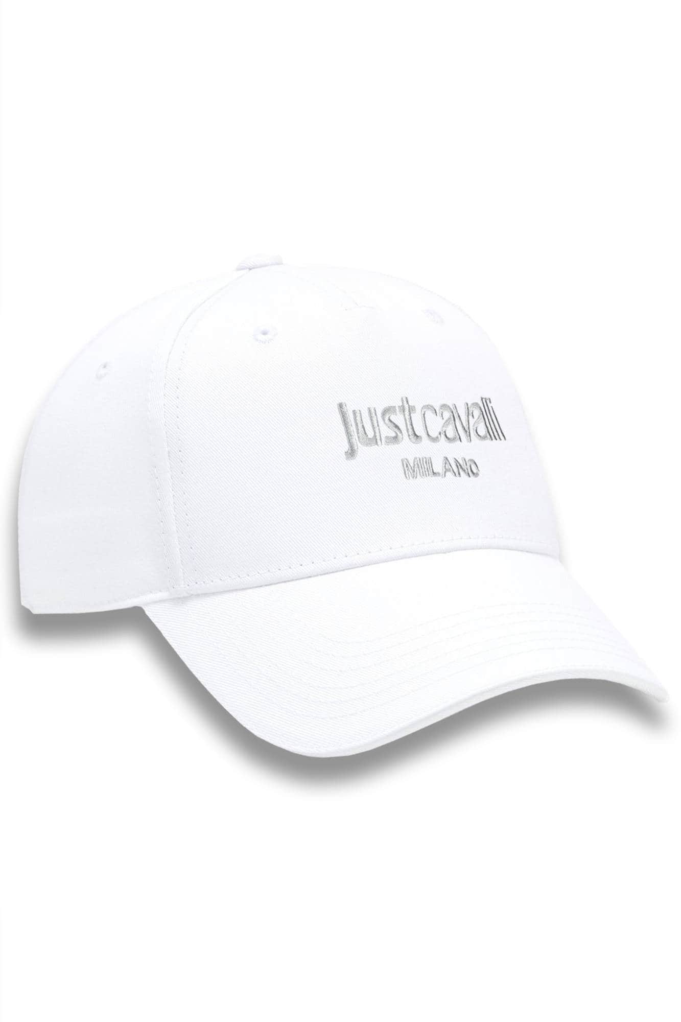 JUST CAVALLI HERREN HUT WEISS