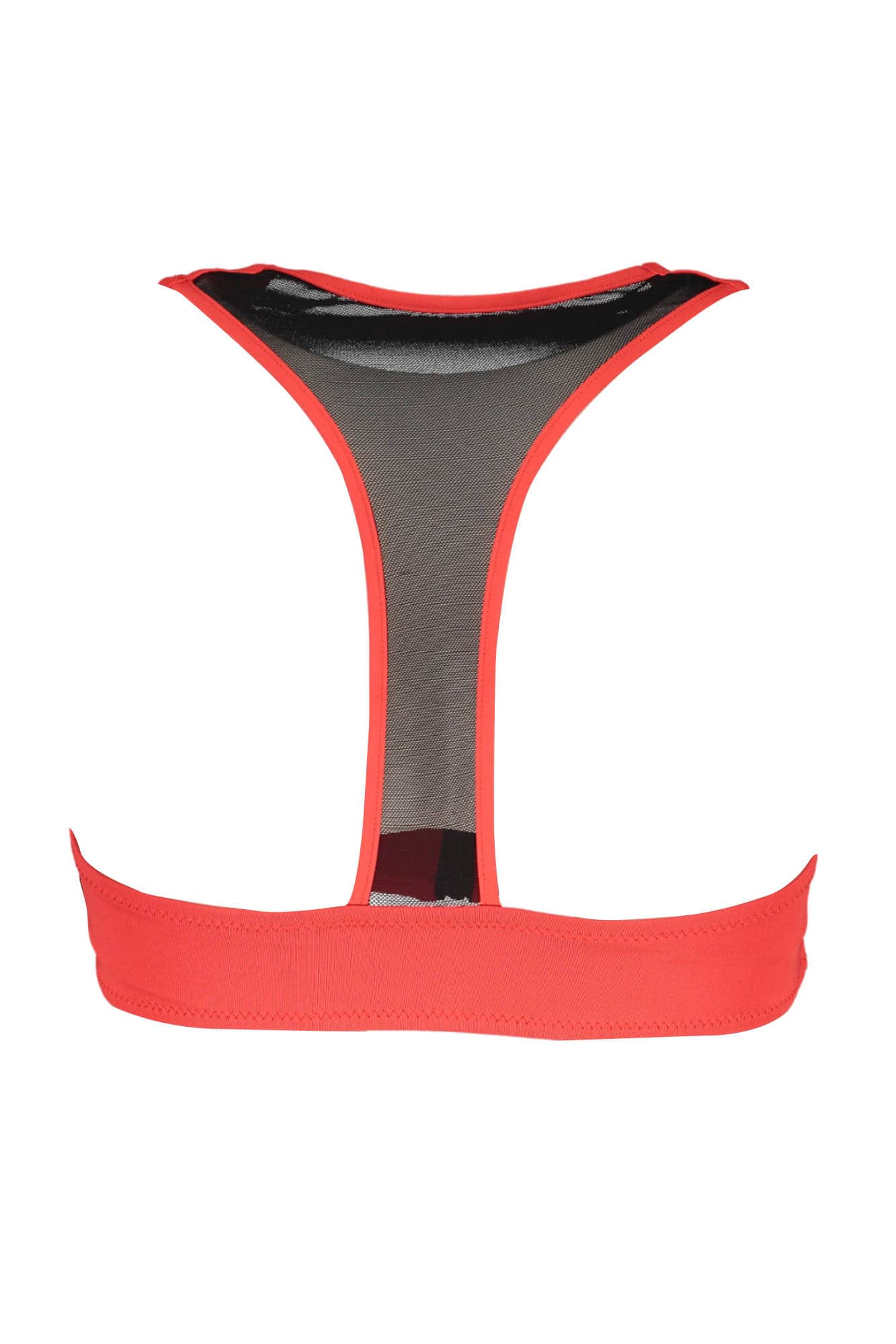 KARL LAGERFELD BADEMODE BIKINIOBERTEIL DAMEN ROT