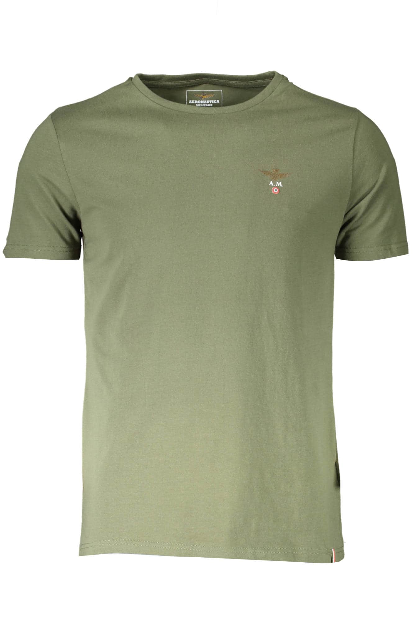 AERONAUTICA MILITARE GRÜN HERREN OUTDOOR T-SHIRT