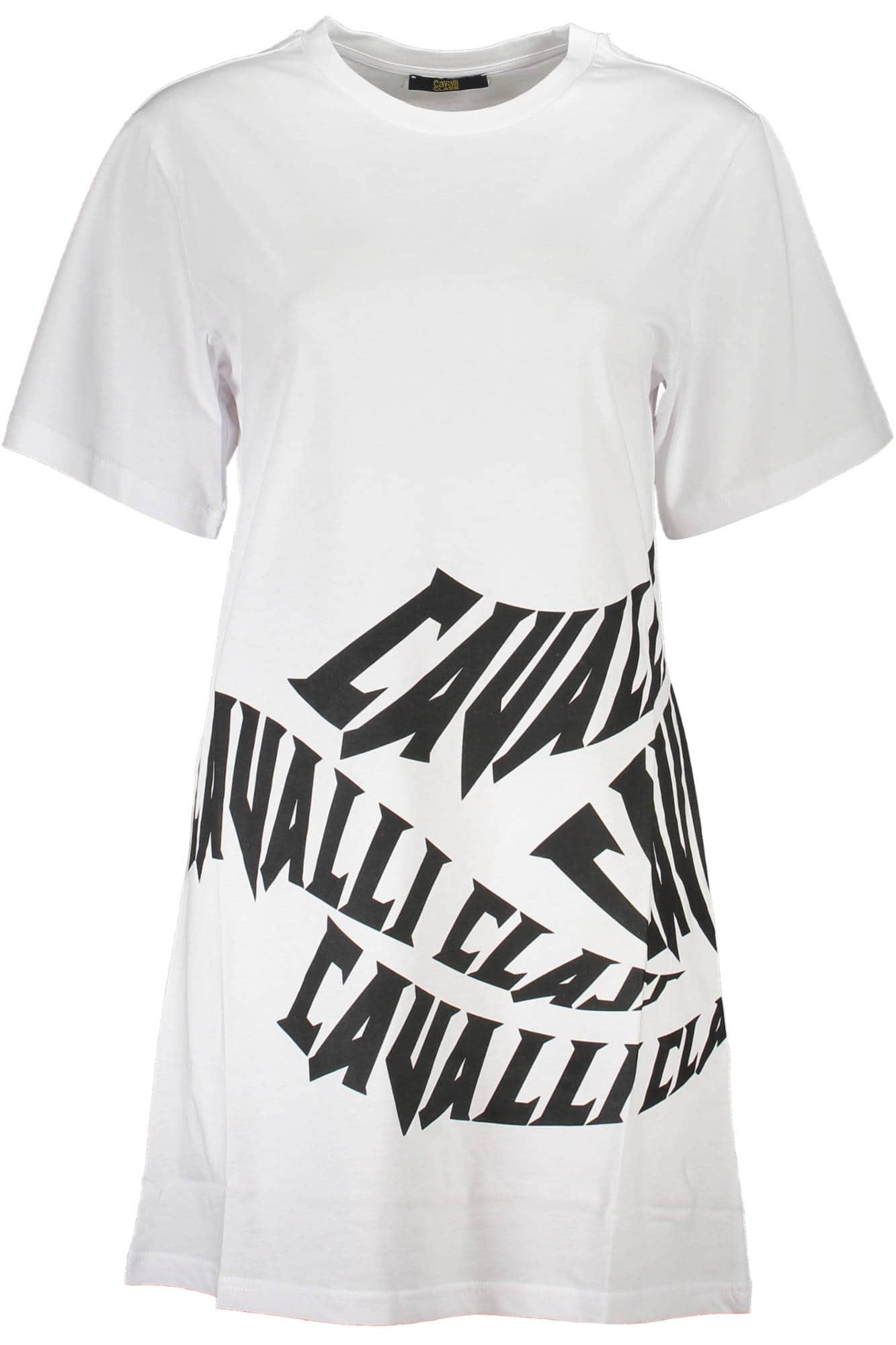 CAVALLI CLASS KURZ KLEID DAMEN WEISS