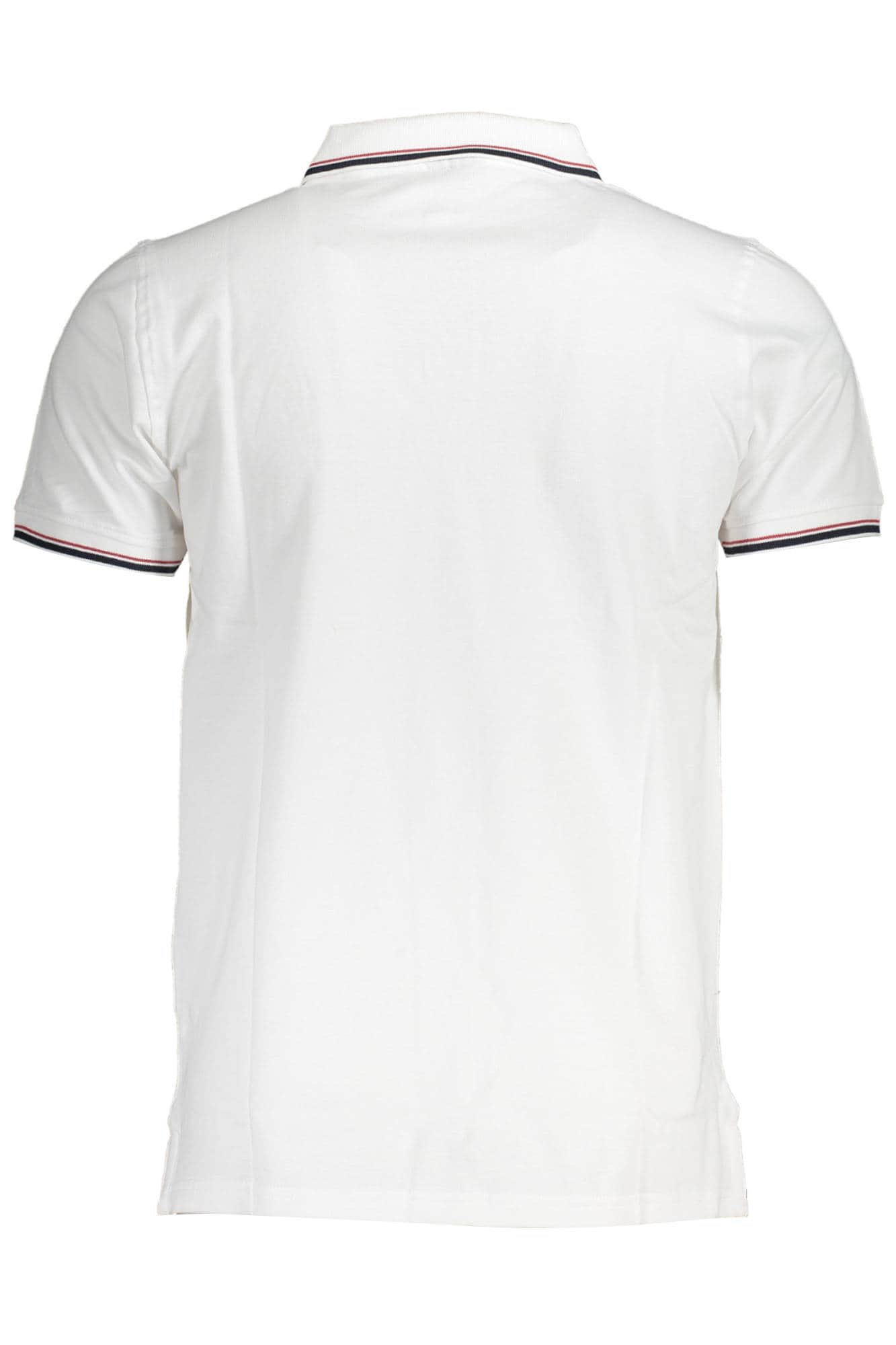 NORWAY 1963 HERREN KURZARM POLO WEISS