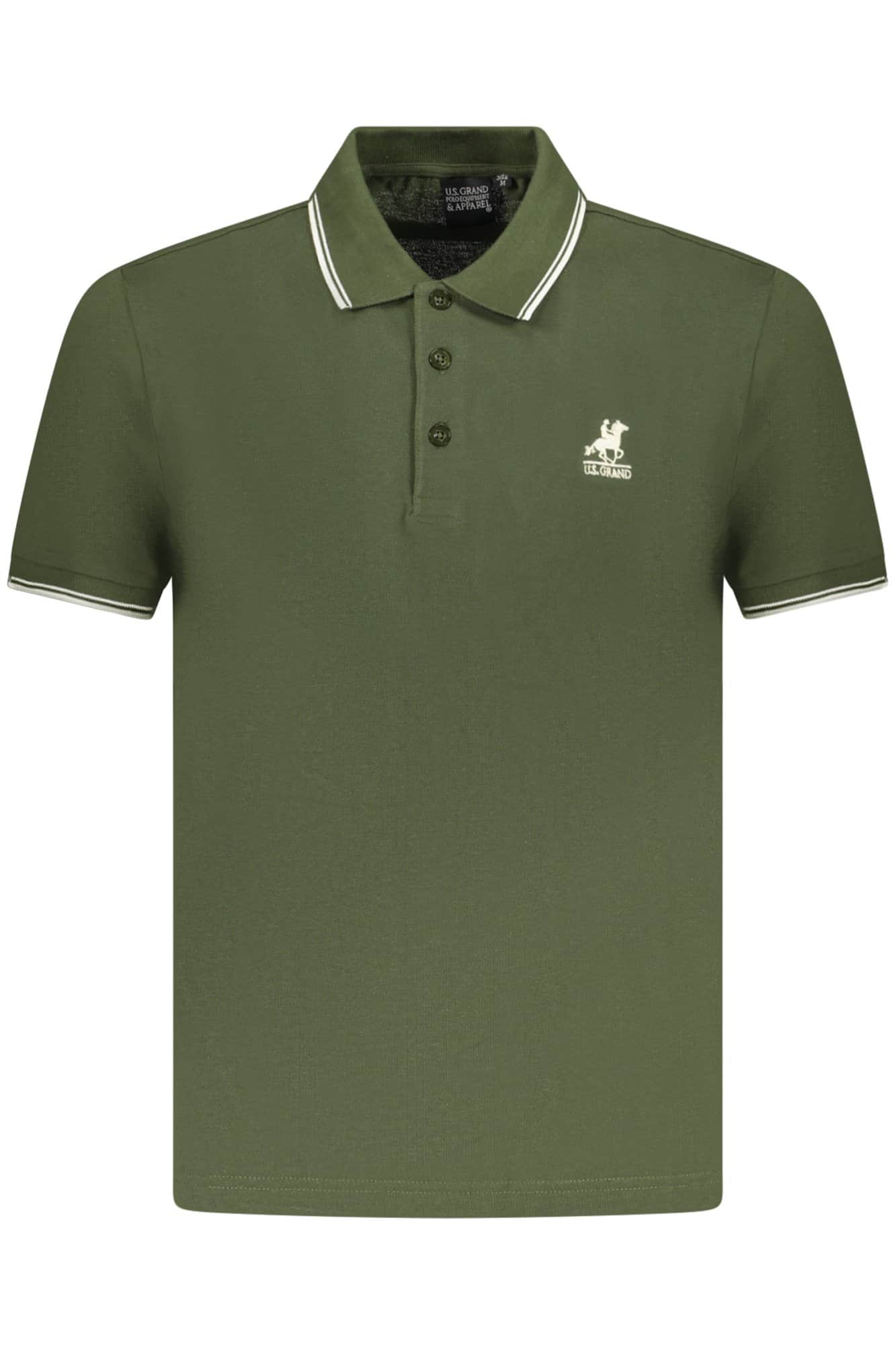 US GRAND POLO KURZARM HERREN GRÜN