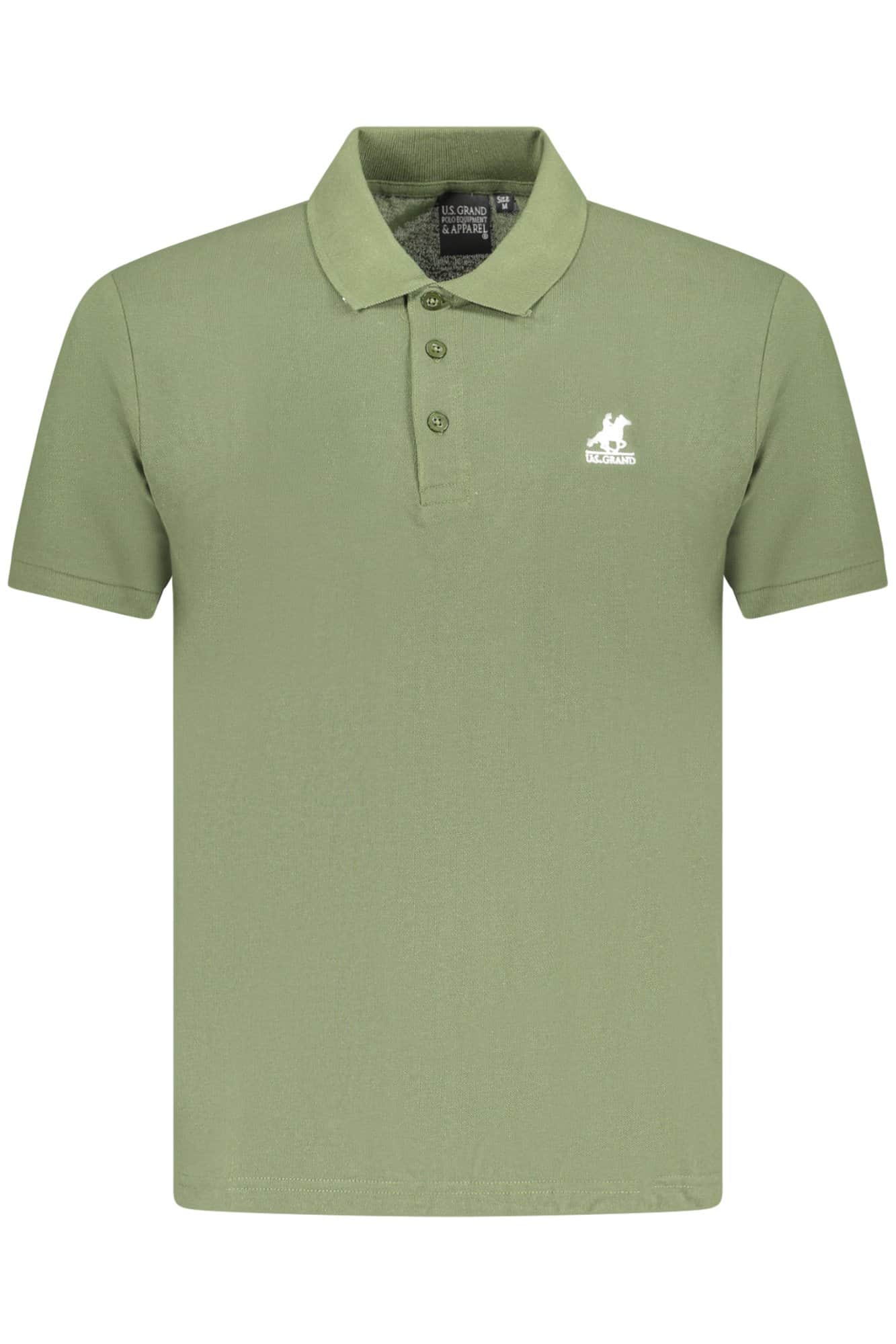 US GRAND POLO KURZARM HERREN GRÜN