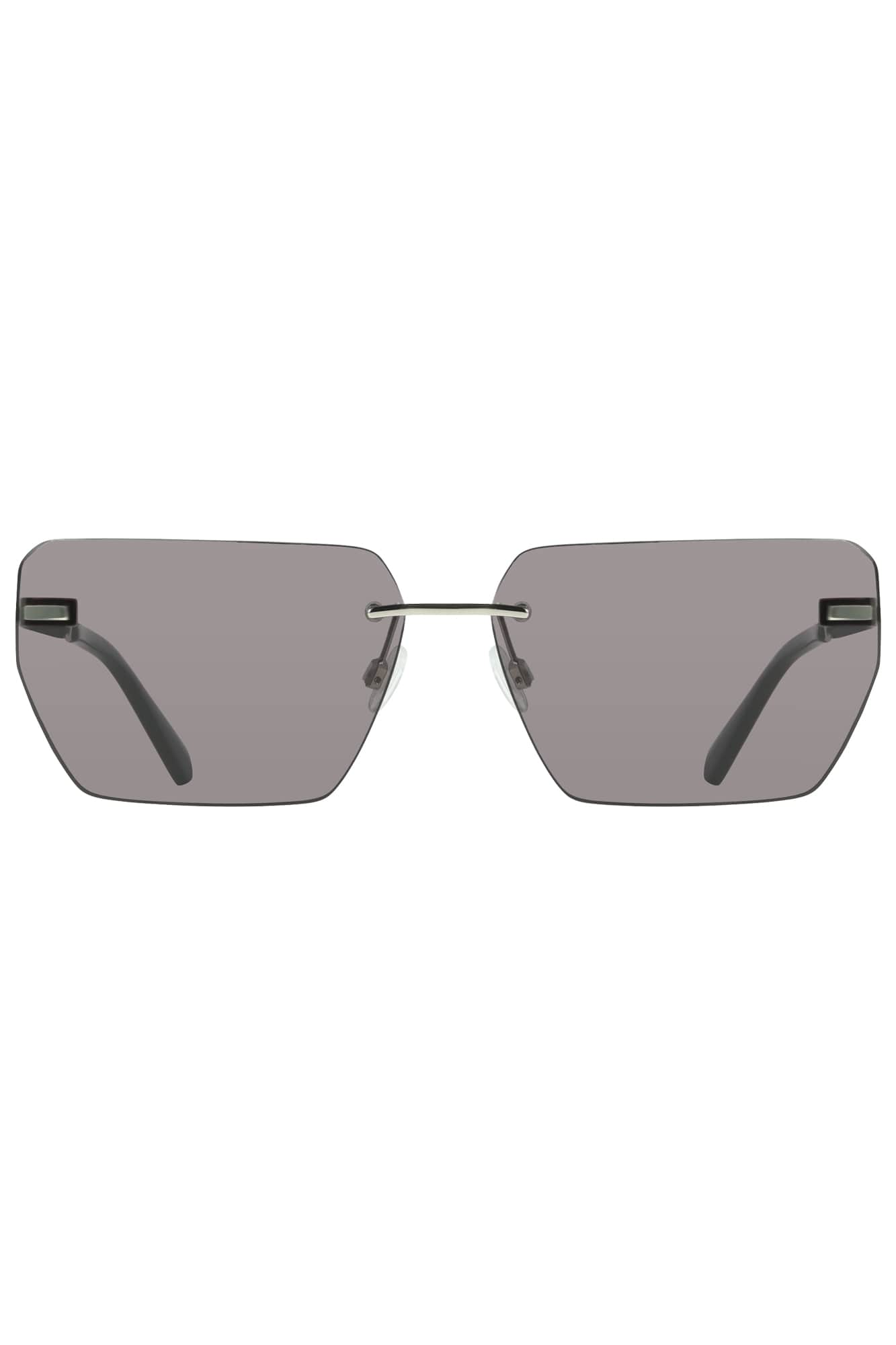CALVIN KLEIN HERREN SONNENBRILLE SILBER