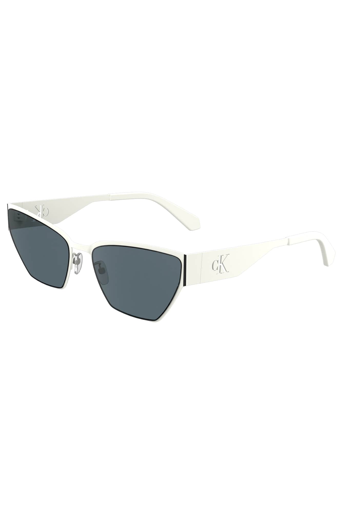CALVIN KLEIN SONNENBRILLE DAMEN WEISS