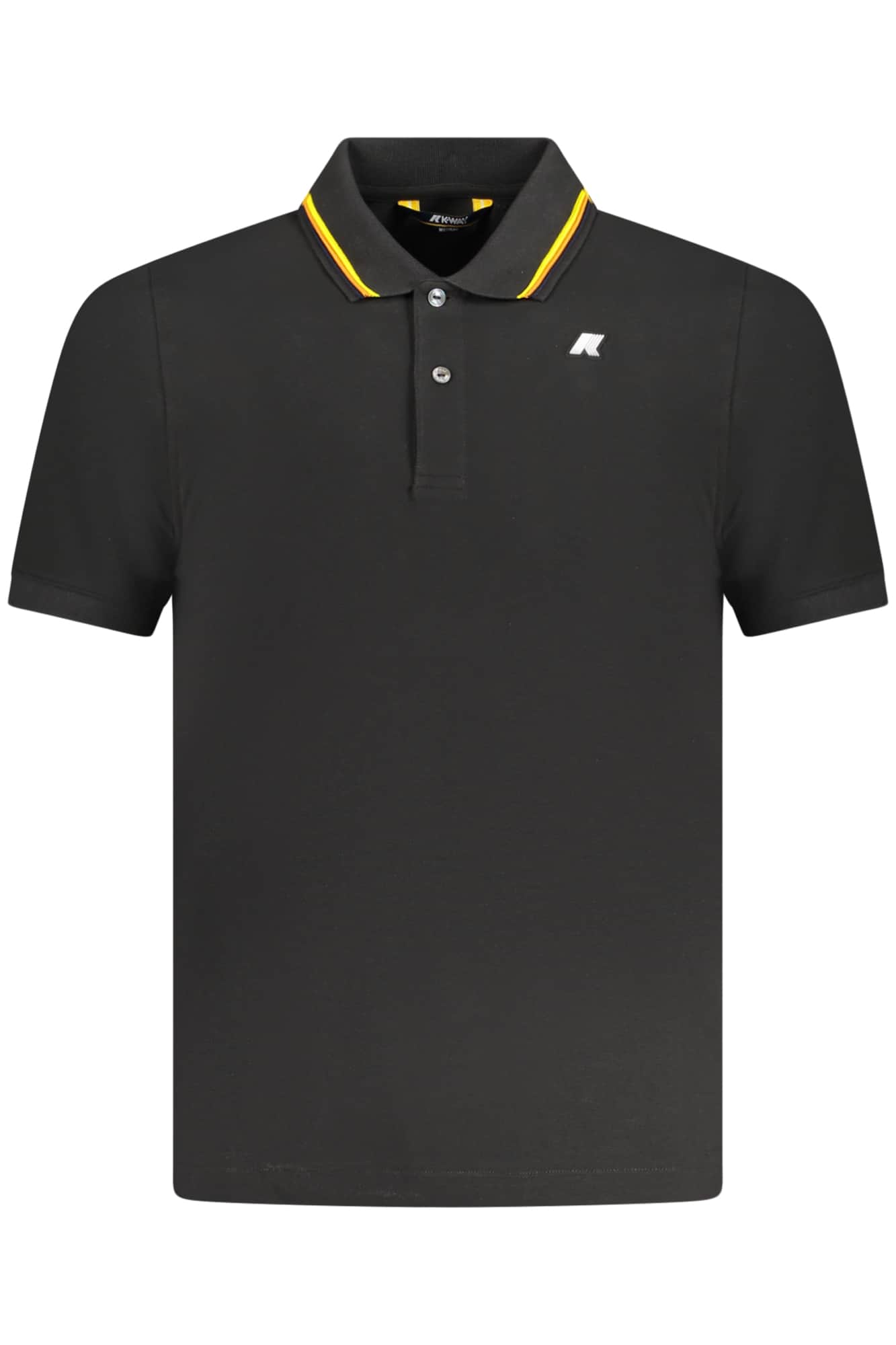 K-Way polo kurzarm herren schwarz