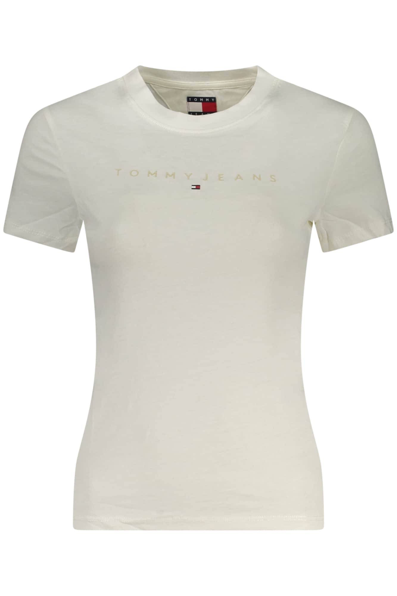 TOMMY HILFIGER KURZARM T-SHIRT DAMEN WEISS