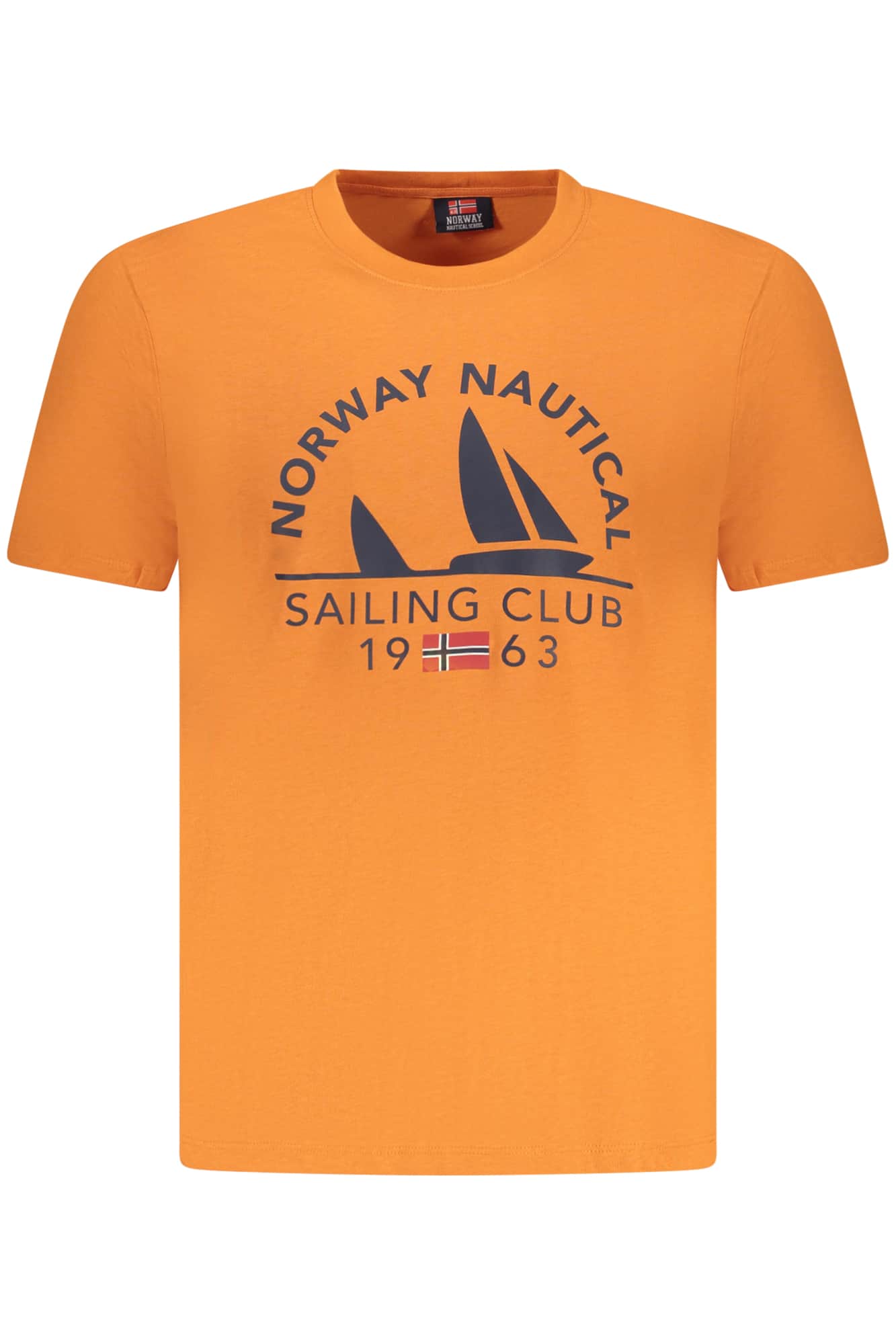 NORWAY 1963 HERREN KURZARM T-SHIRT ORANGE