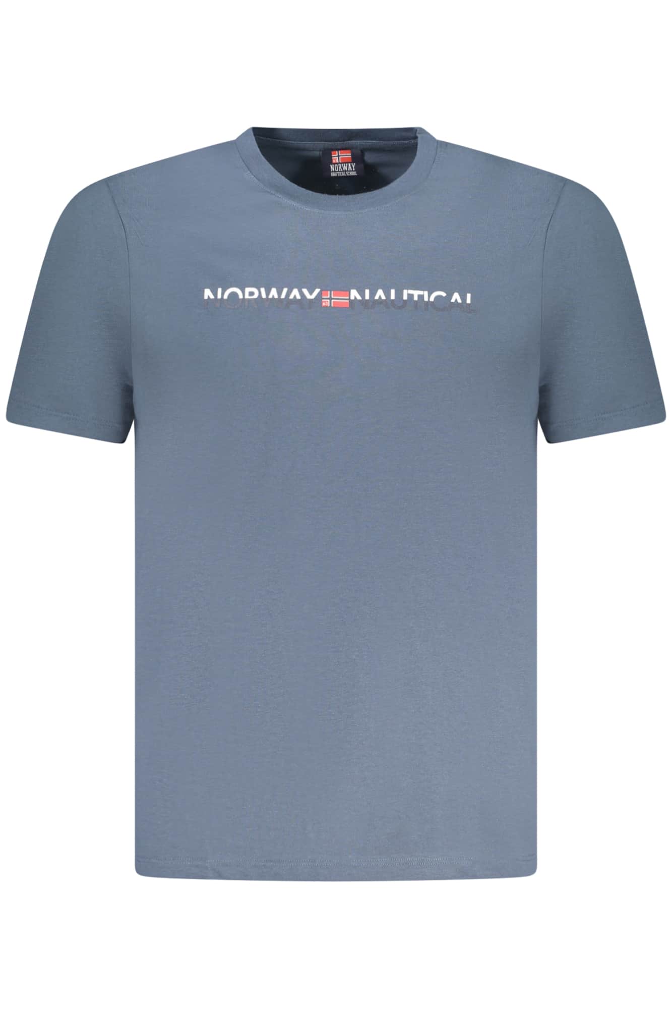 NORWAY 1963 HERREN KURZARM T-SHIRT BLAU