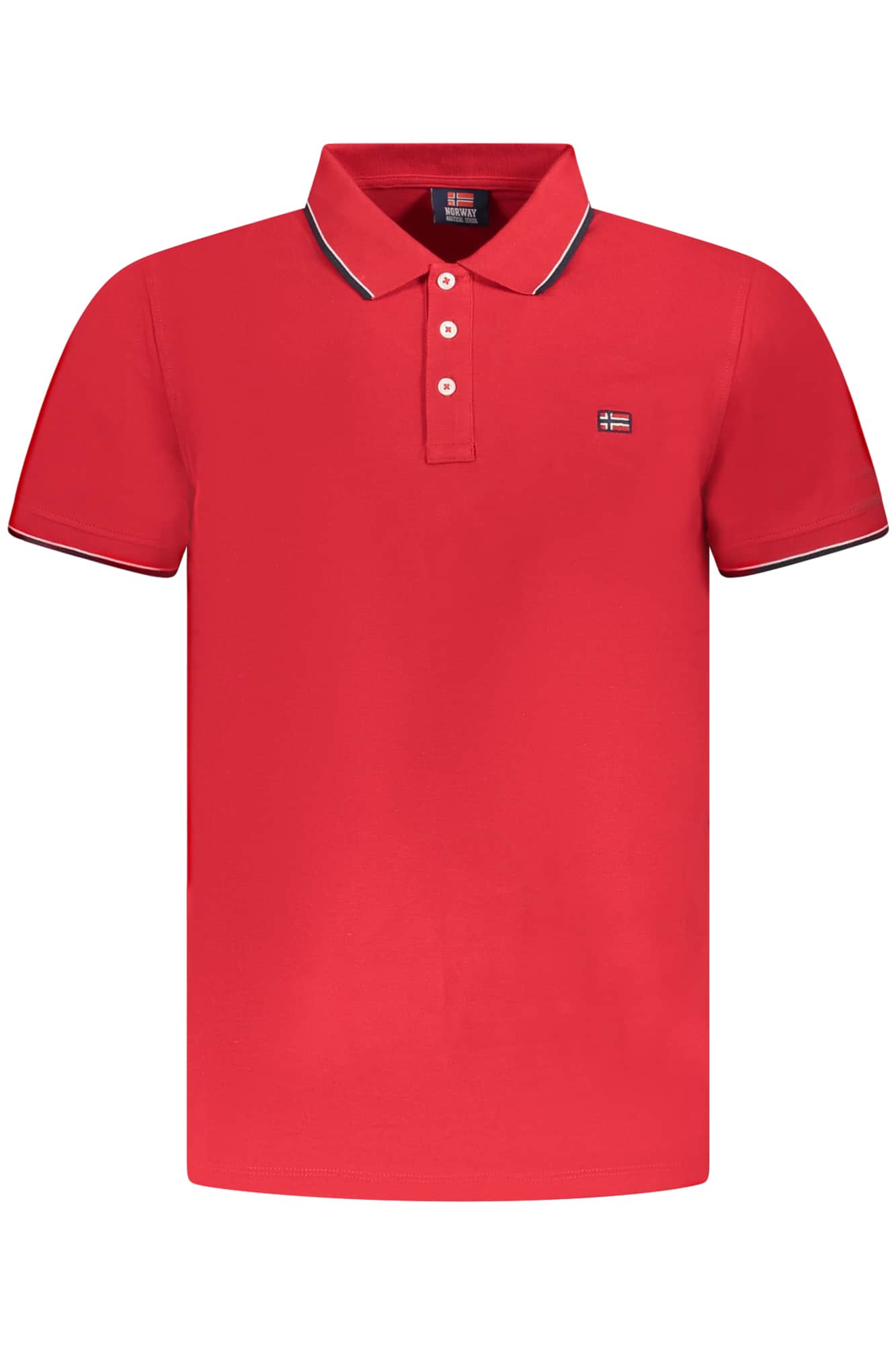 NORWAY 1963 HERREN KURZARM POLOSHIRT, ROSA