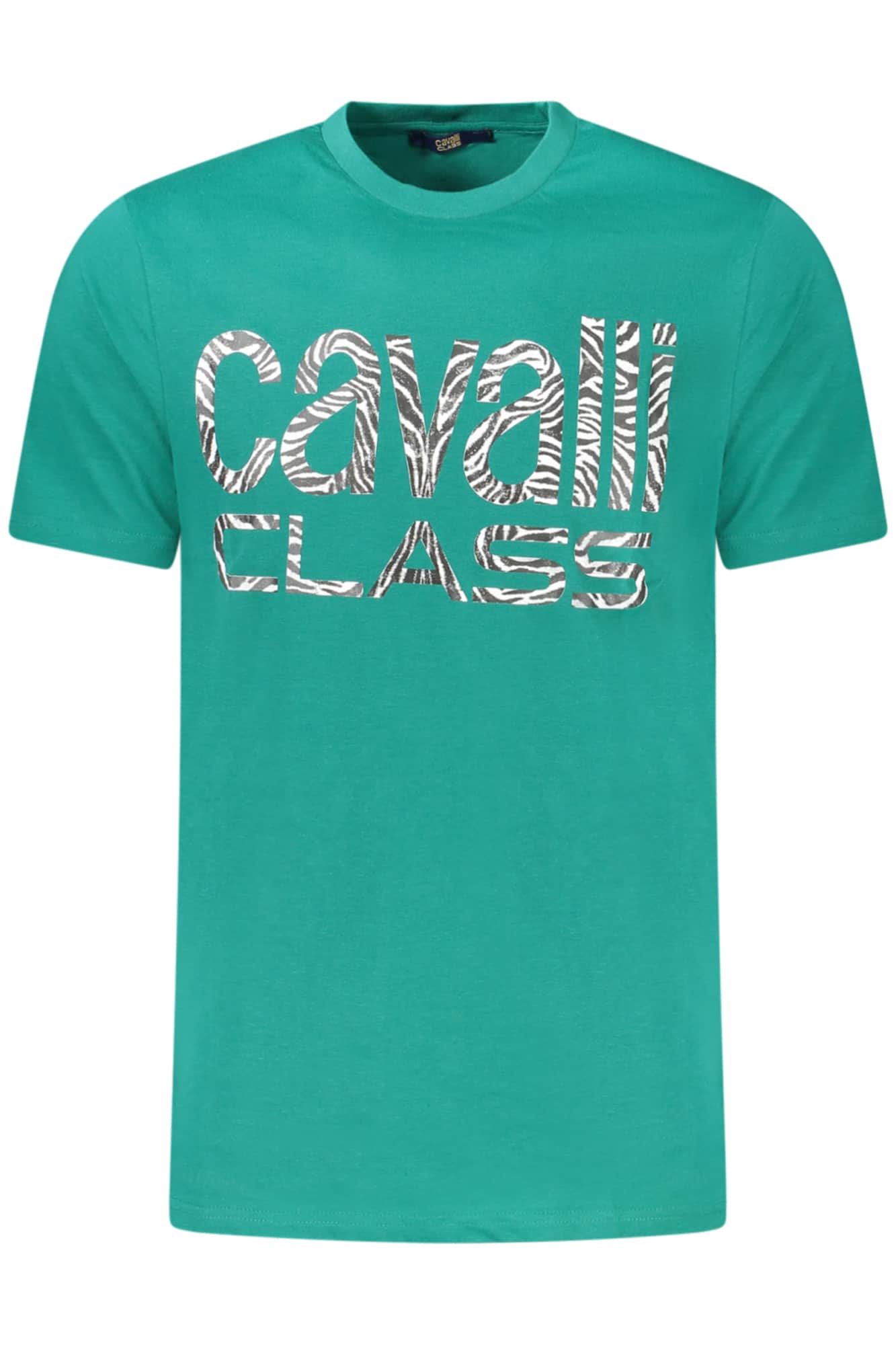CAVALLI CLASS KURZARM T-SHIRT HERREN GRÜN