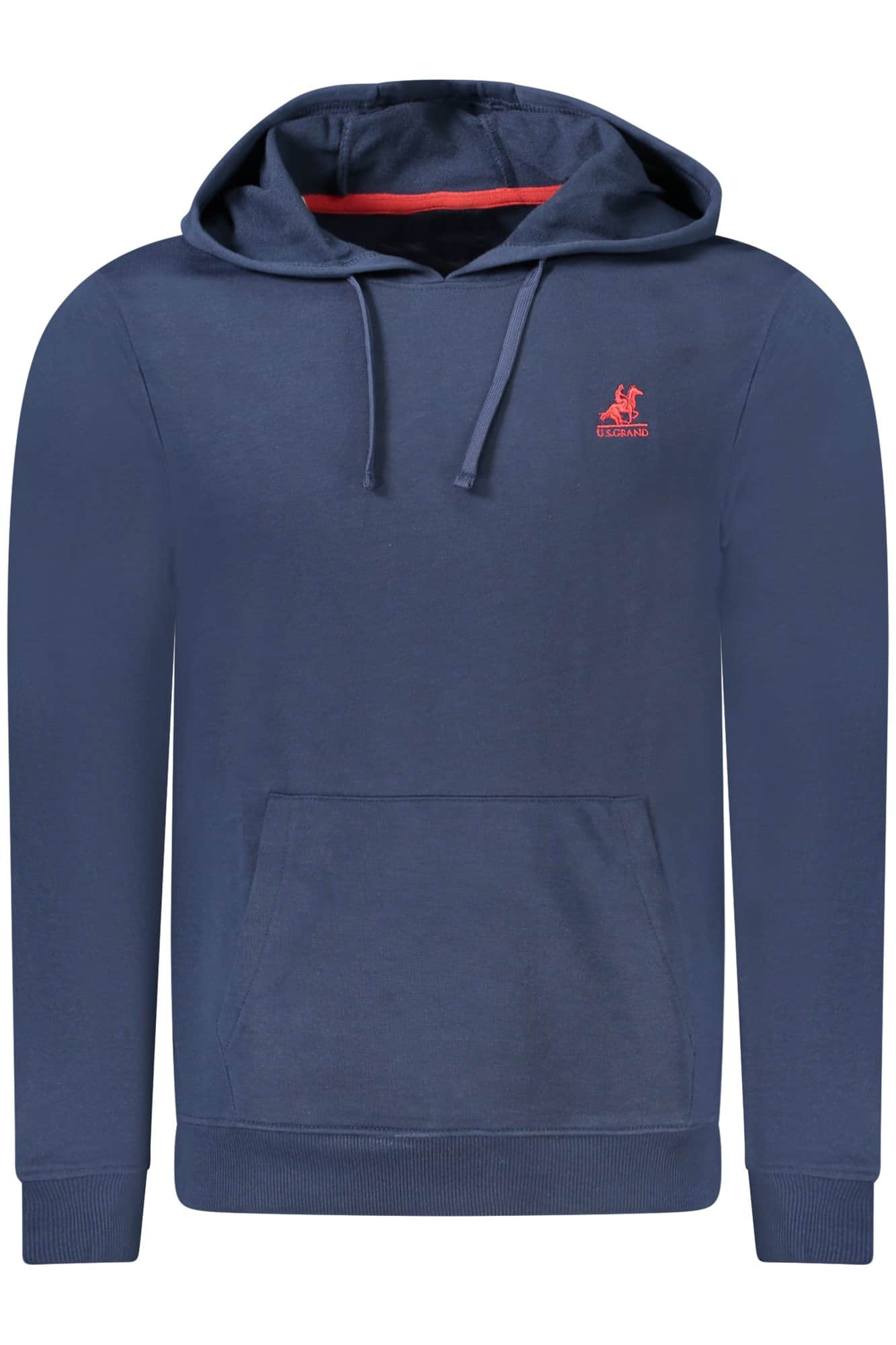 US GRAND HERREN BLAU MIT REISSVERSCHLUSS SWEATSHIRT