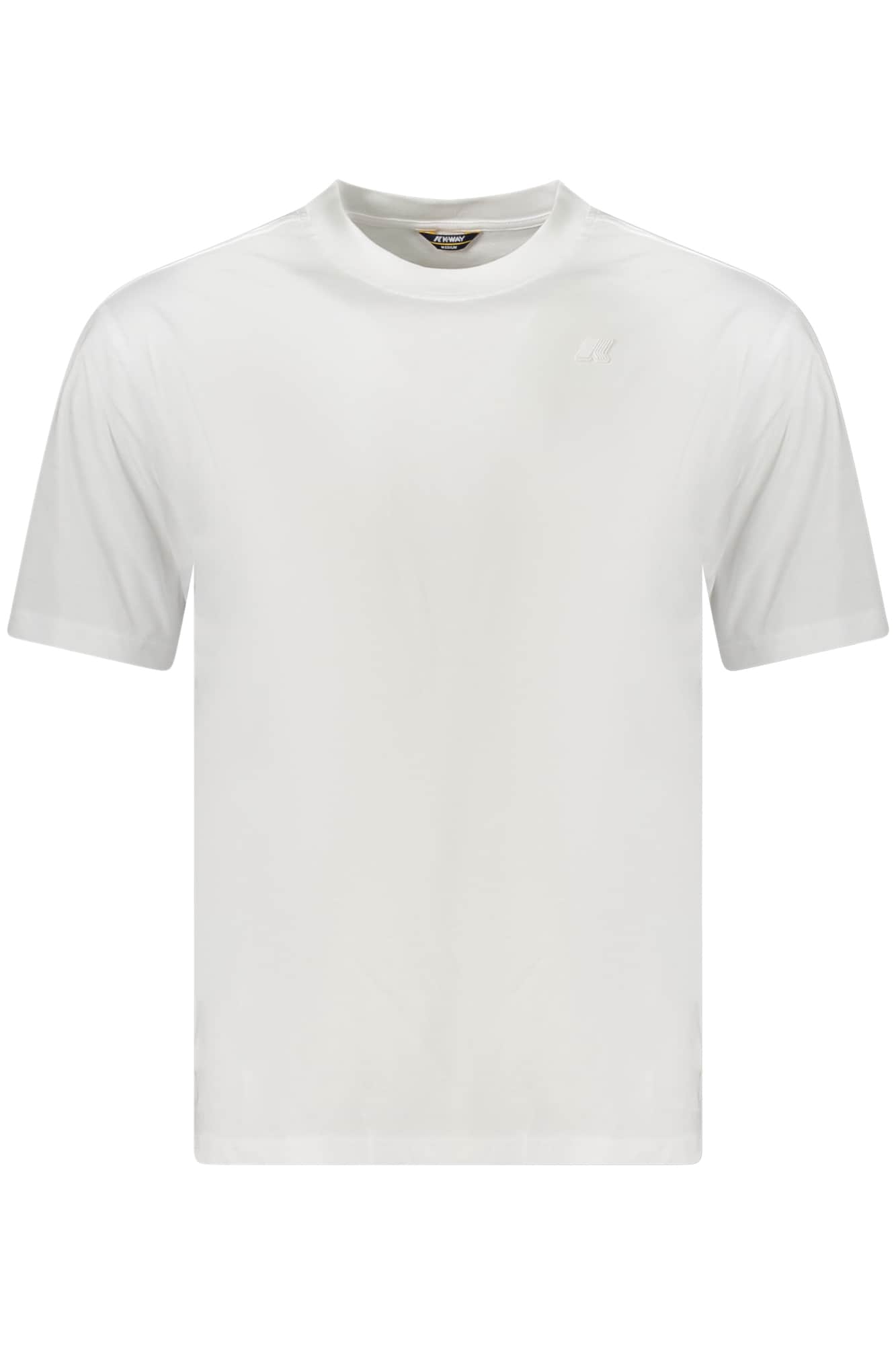 K-Way kurzarm t-shirt herren weiss