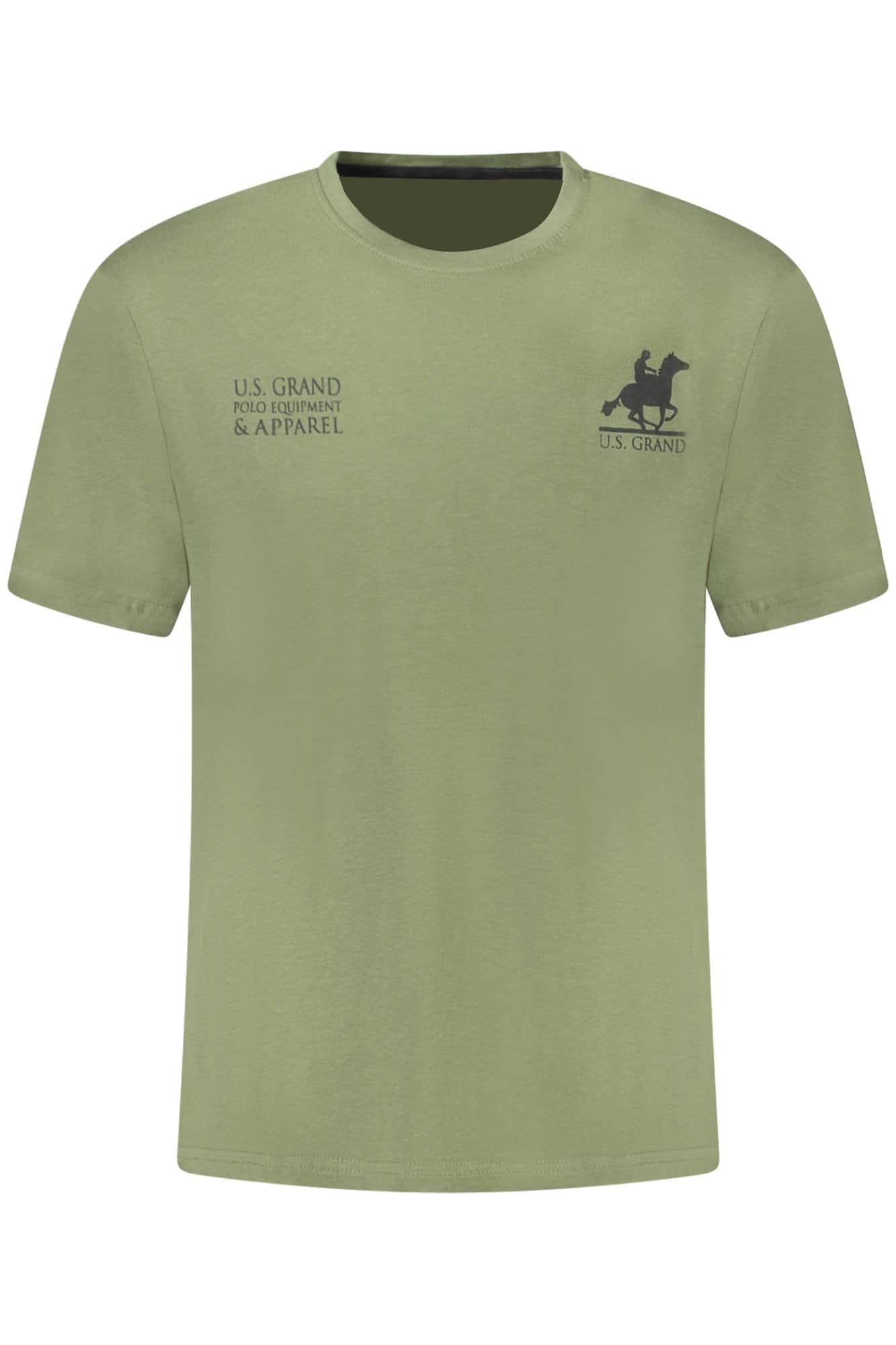 US GRAND HERREN SCHWARZ KURZARM T-SHIRT