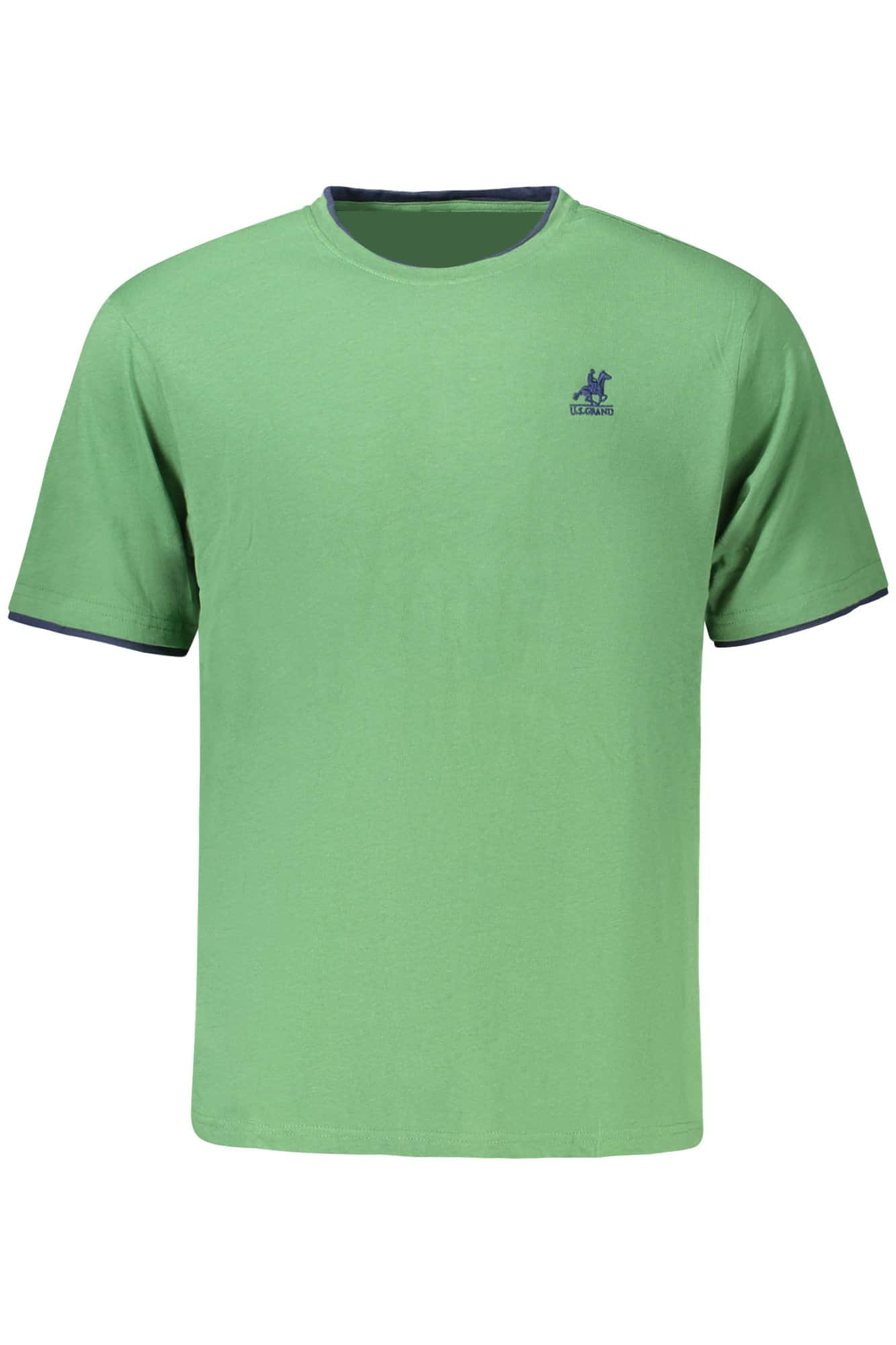 US GRAND HERREN KURZARM GRÜN T-SHIRT
