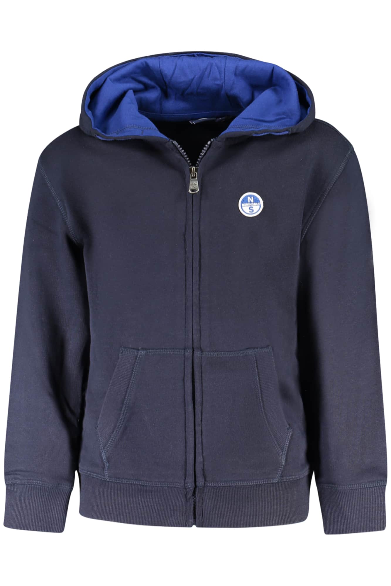 NORTH SAILS KINDER MIT REISSVERSCHLUSS SWEATSHIRT WEISS