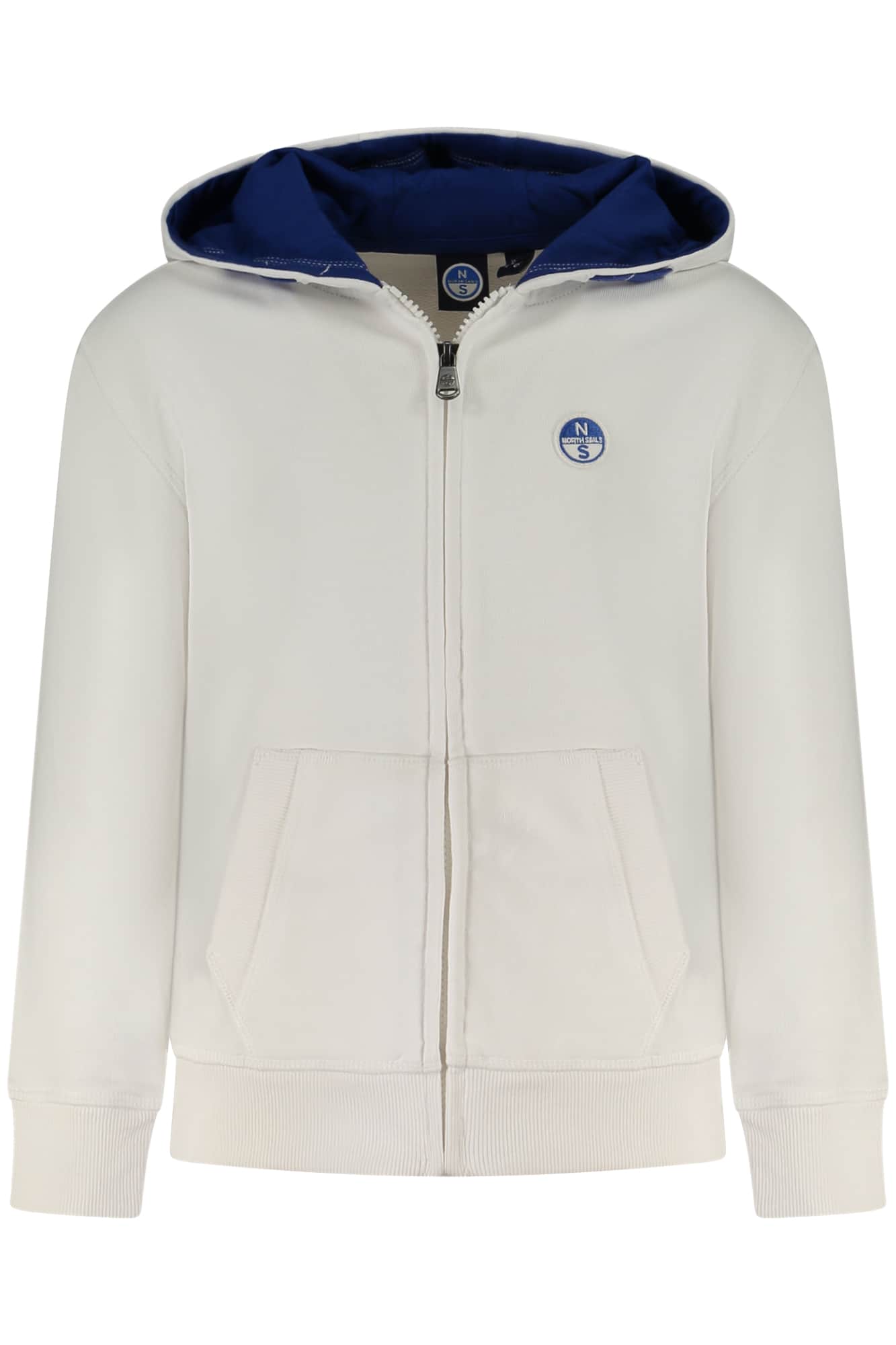 NORTH SAILS KINDER MIT REISSVERSCHLUSS SWEATSHIRT WEISS