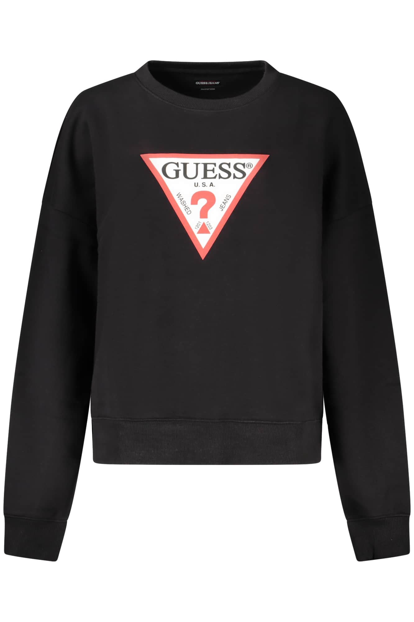 Guess Jeans sweatshirt ohne reissverschluss damen weiss