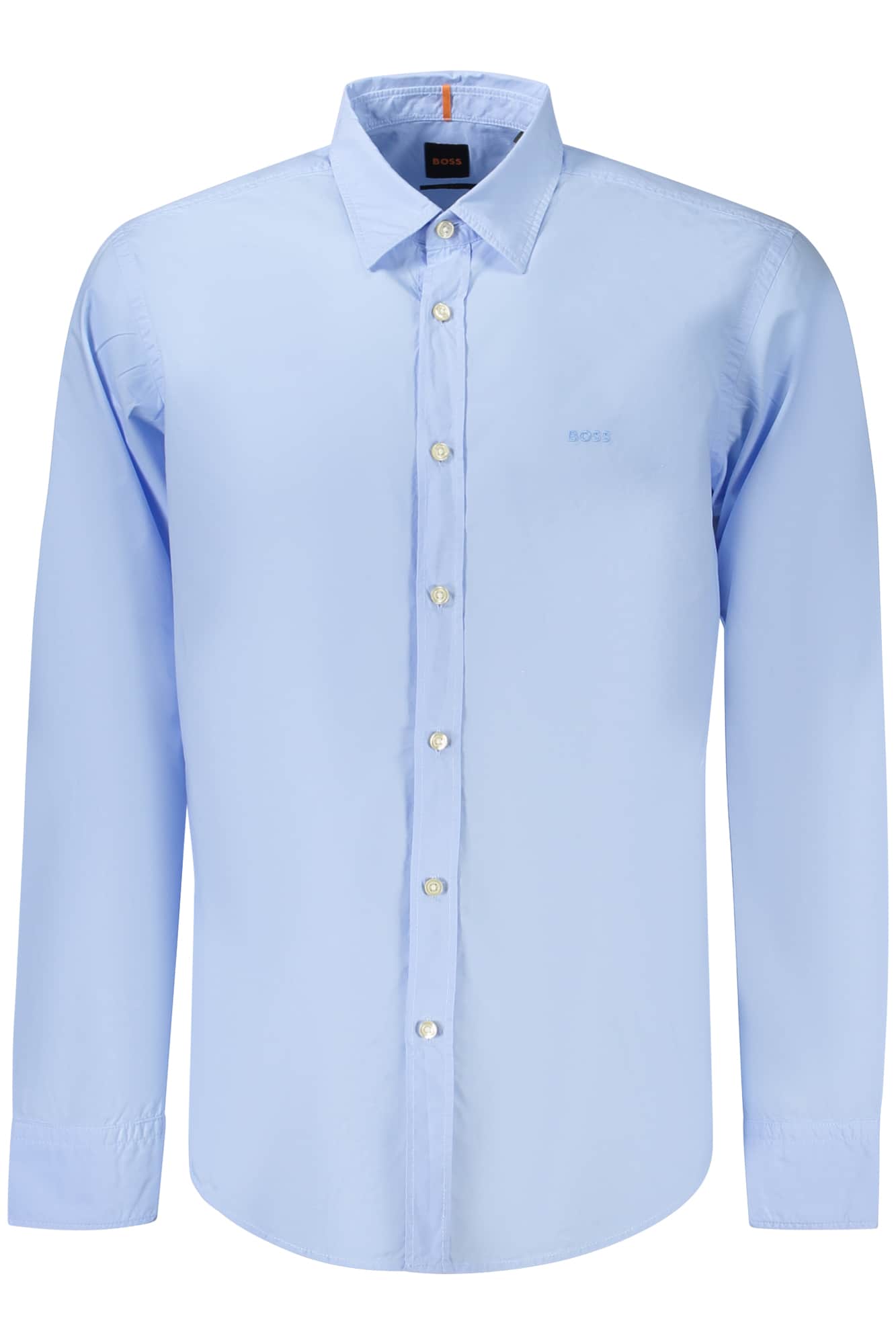 BOSS LANGARM SHIRT HERREN BLAU