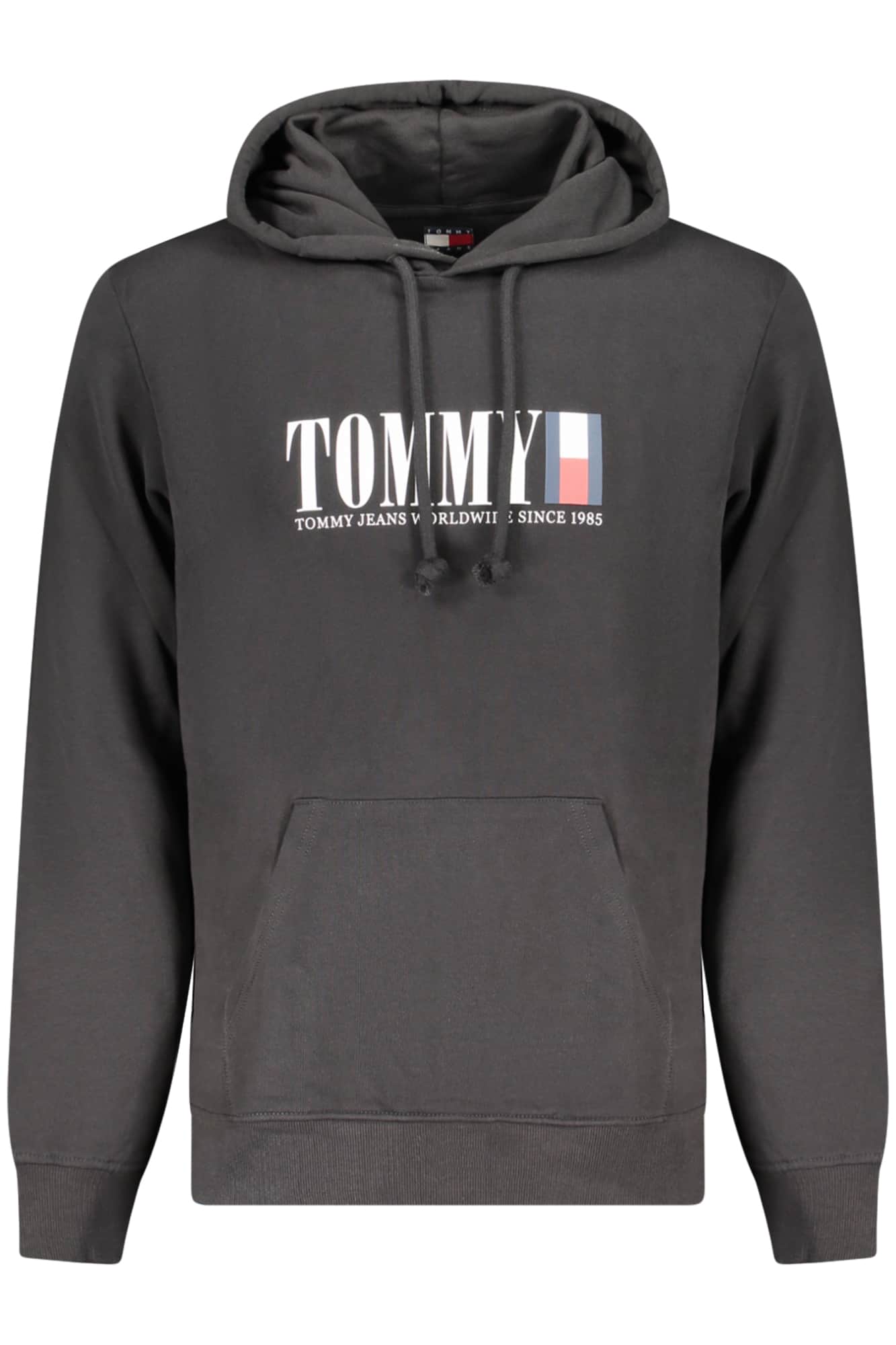TOMMY HILFIGER HERREN SCHWARZ MIT REISSVERSCHLUSS SWEATSHIRT