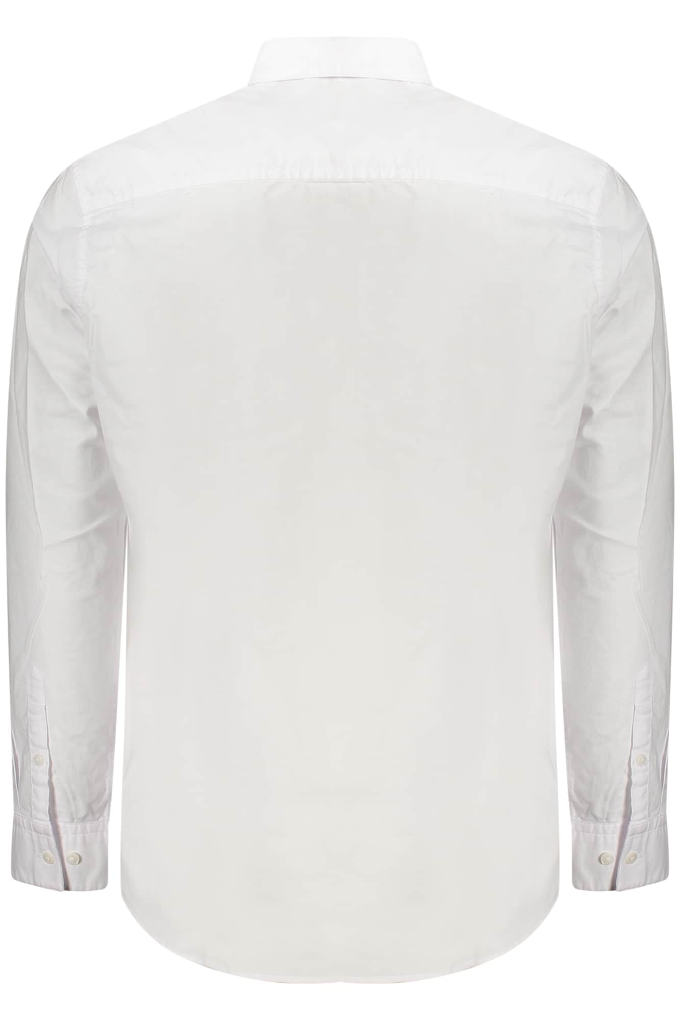 CALVIN KLEIN HERREN LANGARM SHIRT WEISS