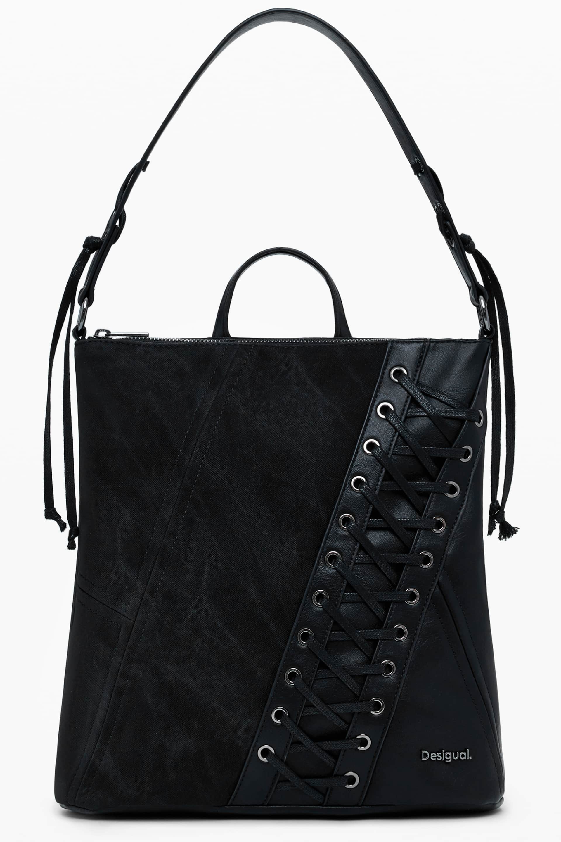DESIGUAL DAMEN SCHWARZ RUCKSACK
