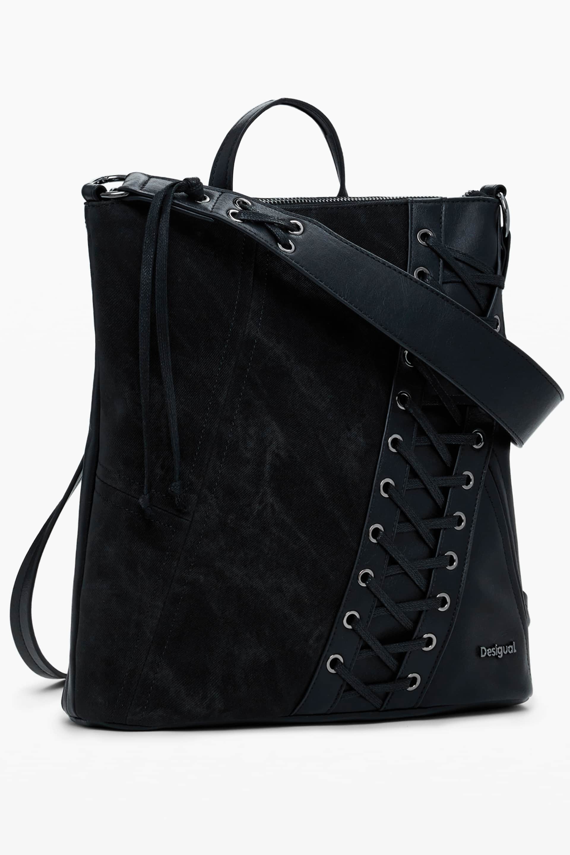 DESIGUAL DAMEN SCHWARZ RUCKSACK