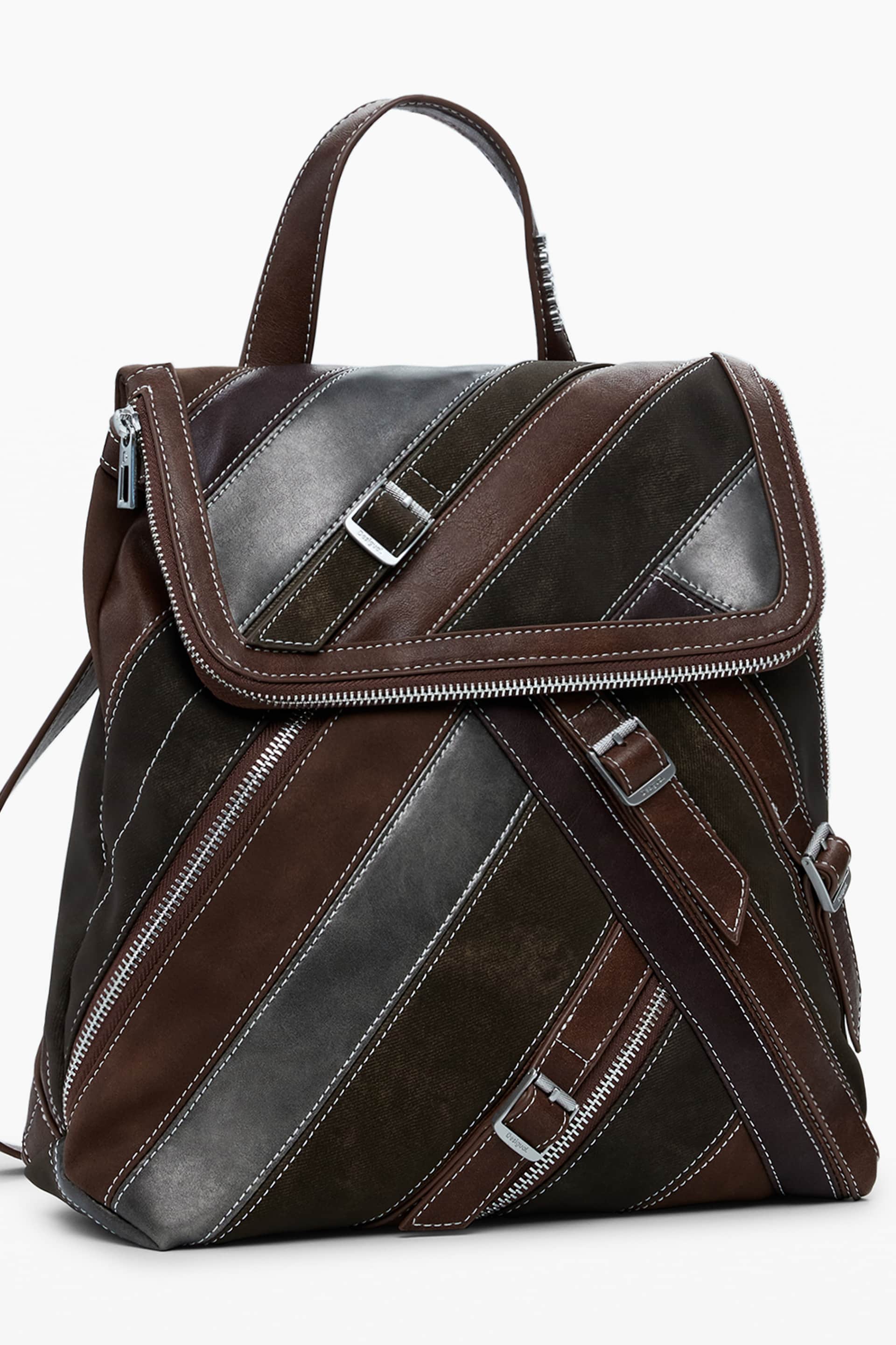 DESIGUAL DAMEN BRAUN RUCKSACK