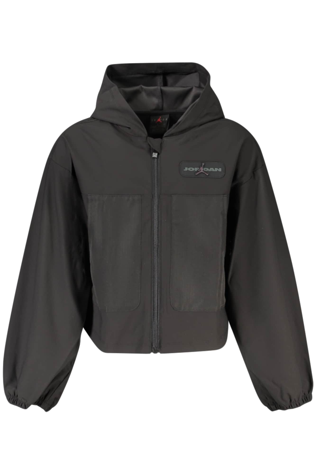 JORDAN JACKE FÜR MÄDCHEN, SCHWARZ