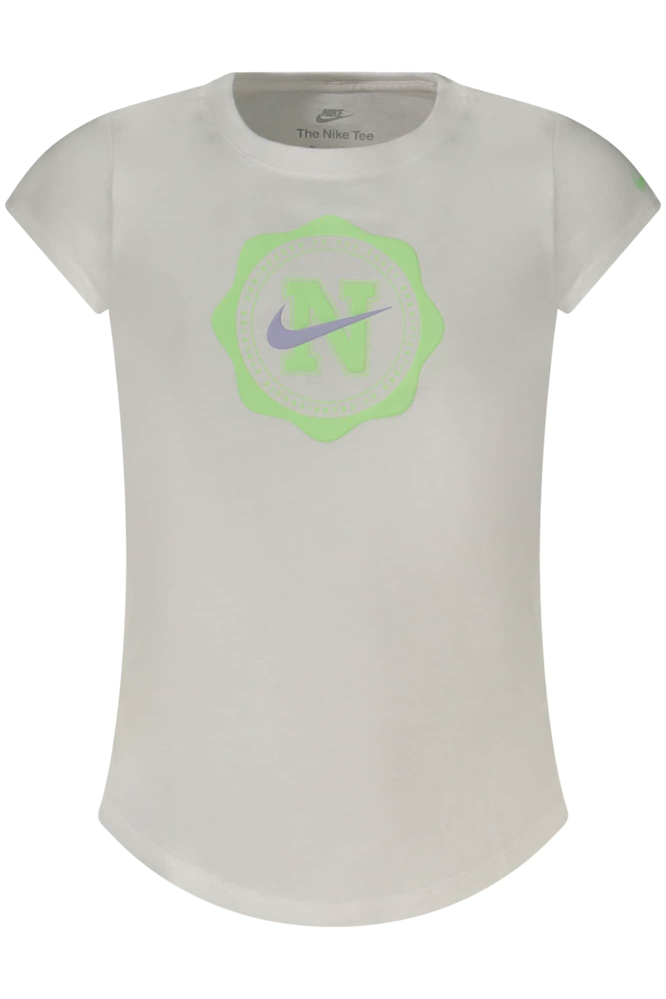 NIKE KURZARM T-SHIRT FÜR MÄDCHEN, WEISS