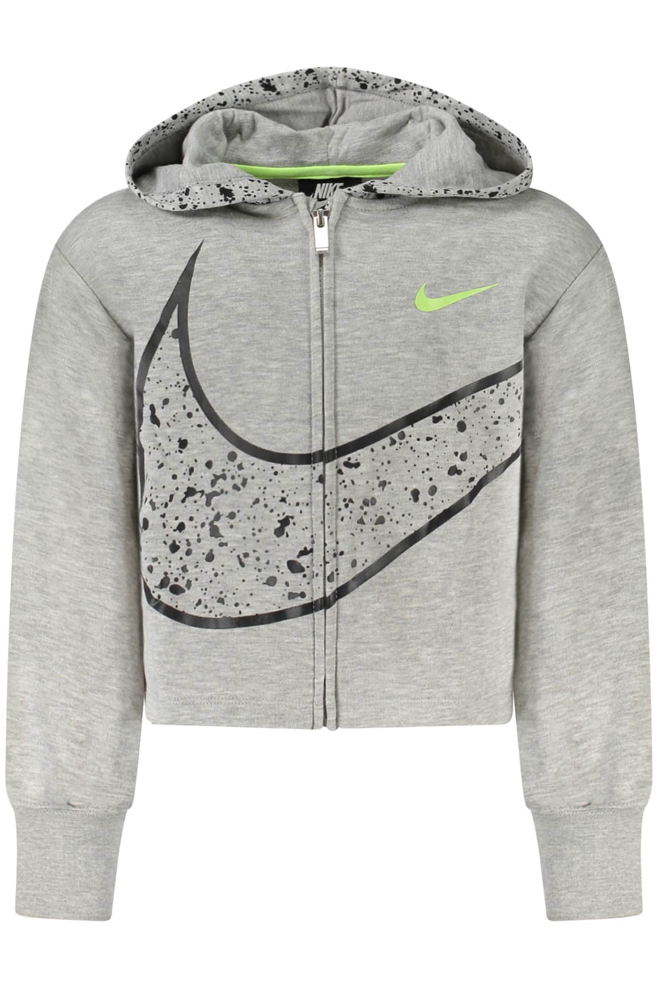 NIKE MIT REISSVERSCHLUSS SWEATSHIRT FÜR MÄDCHEN, GRAU