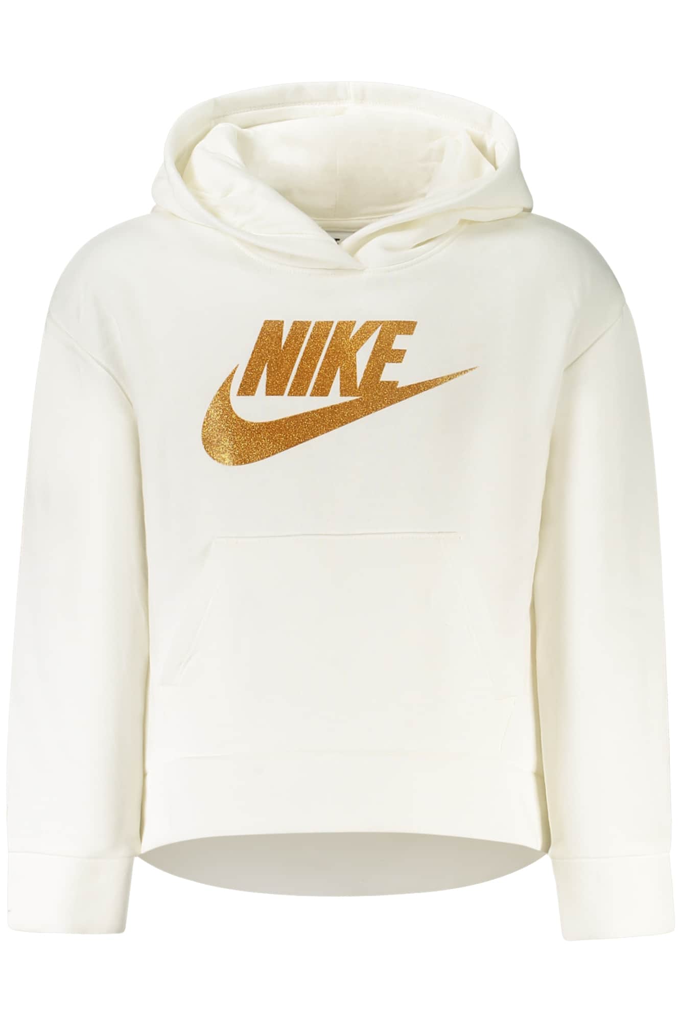 NIKE KINDER WEISS MIT REISSVERSCHLUSS SWEATSHIRT