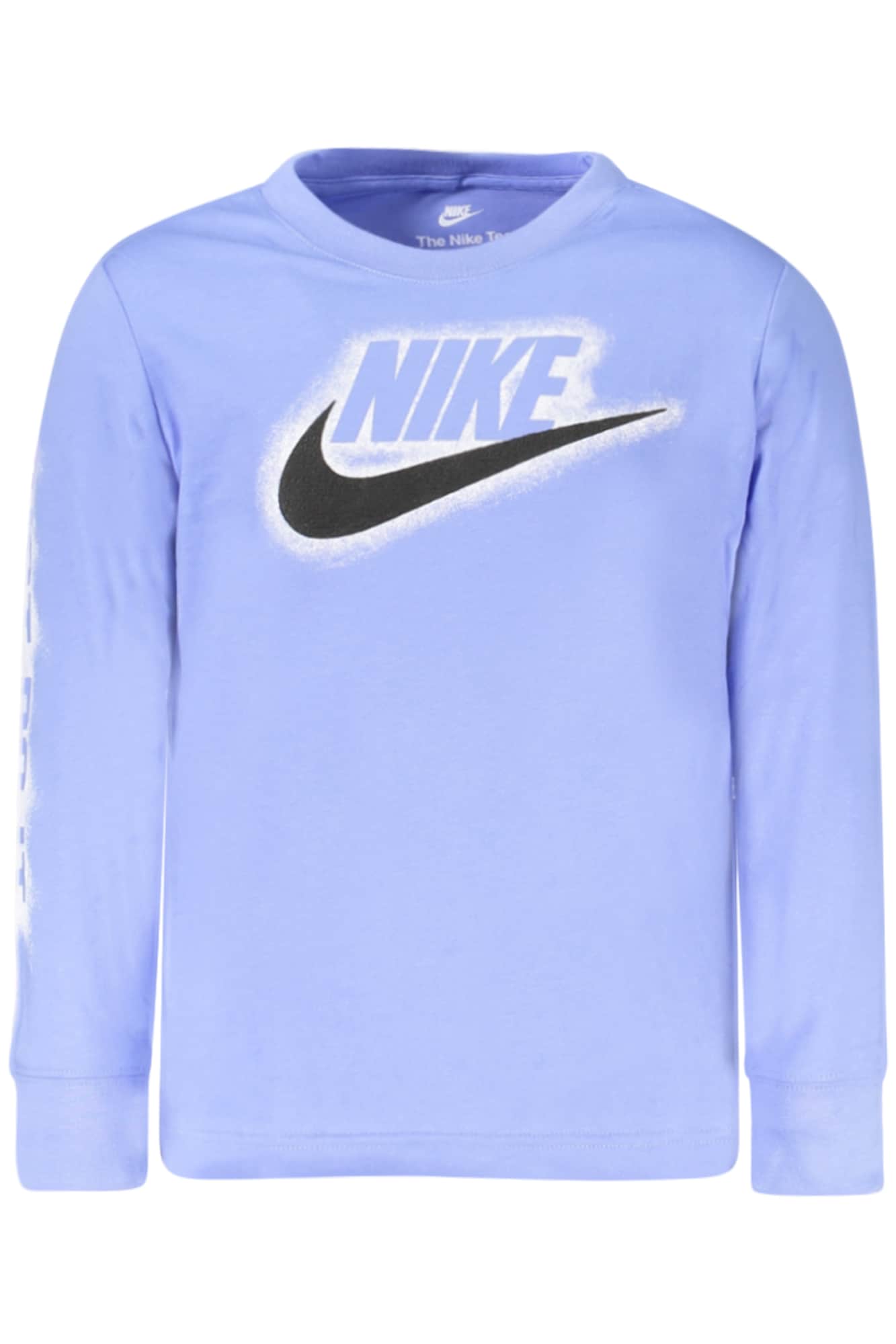 NIKE KINDER LANGARM T-SHIRT, BLAU