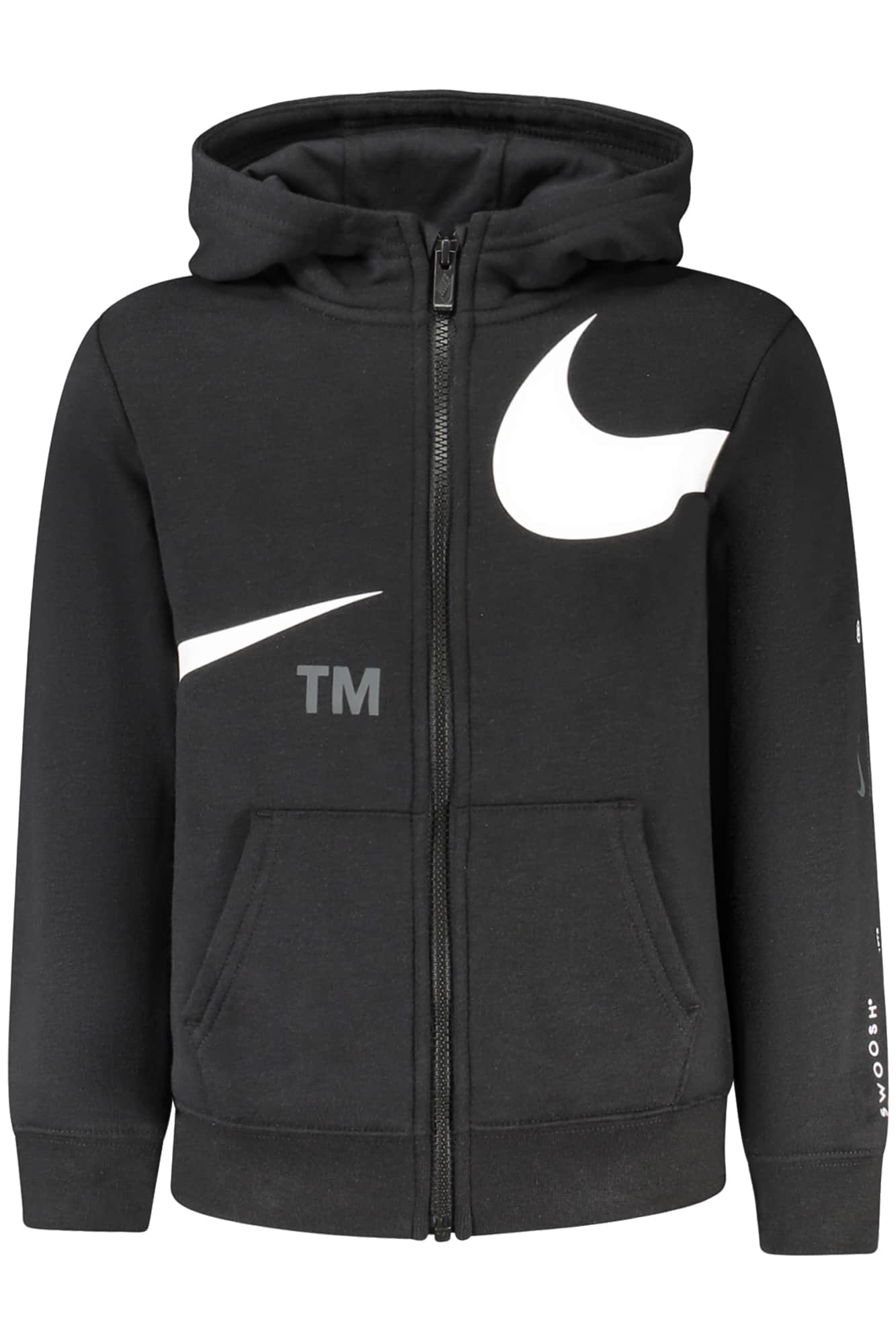 NIKE KINDER SCHWARZ MIT REISSVERSCHLUSS SWEATSHIRT