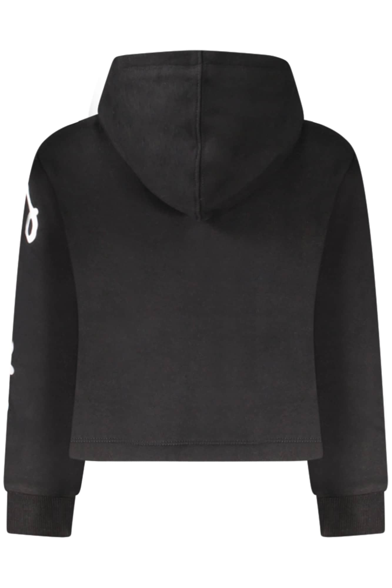 Converse Mädchen Mit Reißverschluss Hoodie, Schwarz