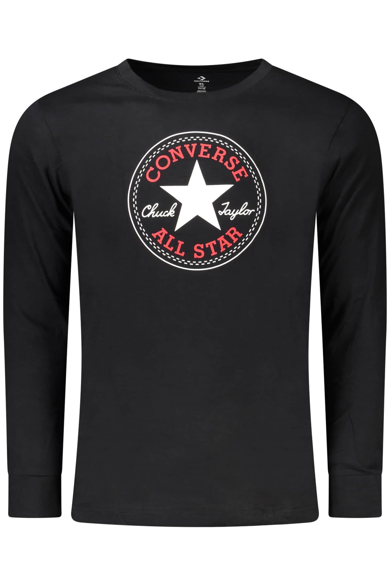 Converse kinder schwarz langarm t-shirt
