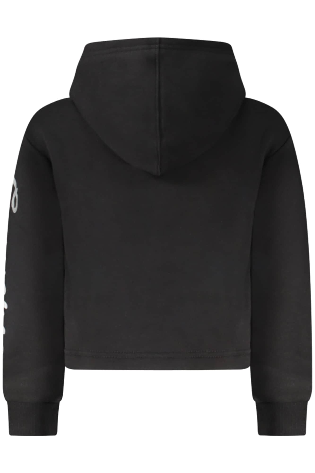 Converse Mädchen Mit Reißverschluss Hoodie, Schwarz