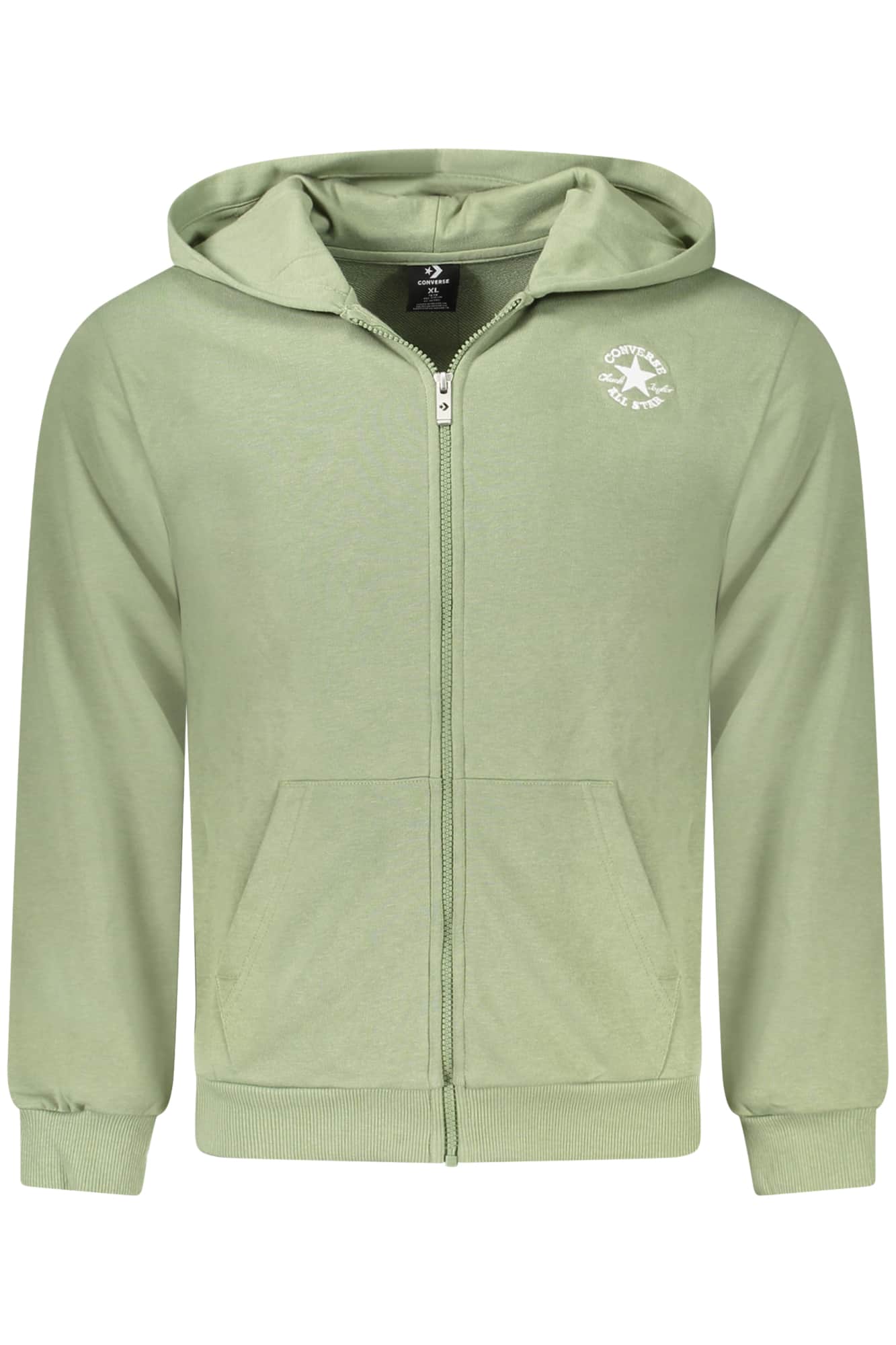 CONVERSE KINDER GRÜN MIT REISSVERSCHLUSS SWEATSHIRT