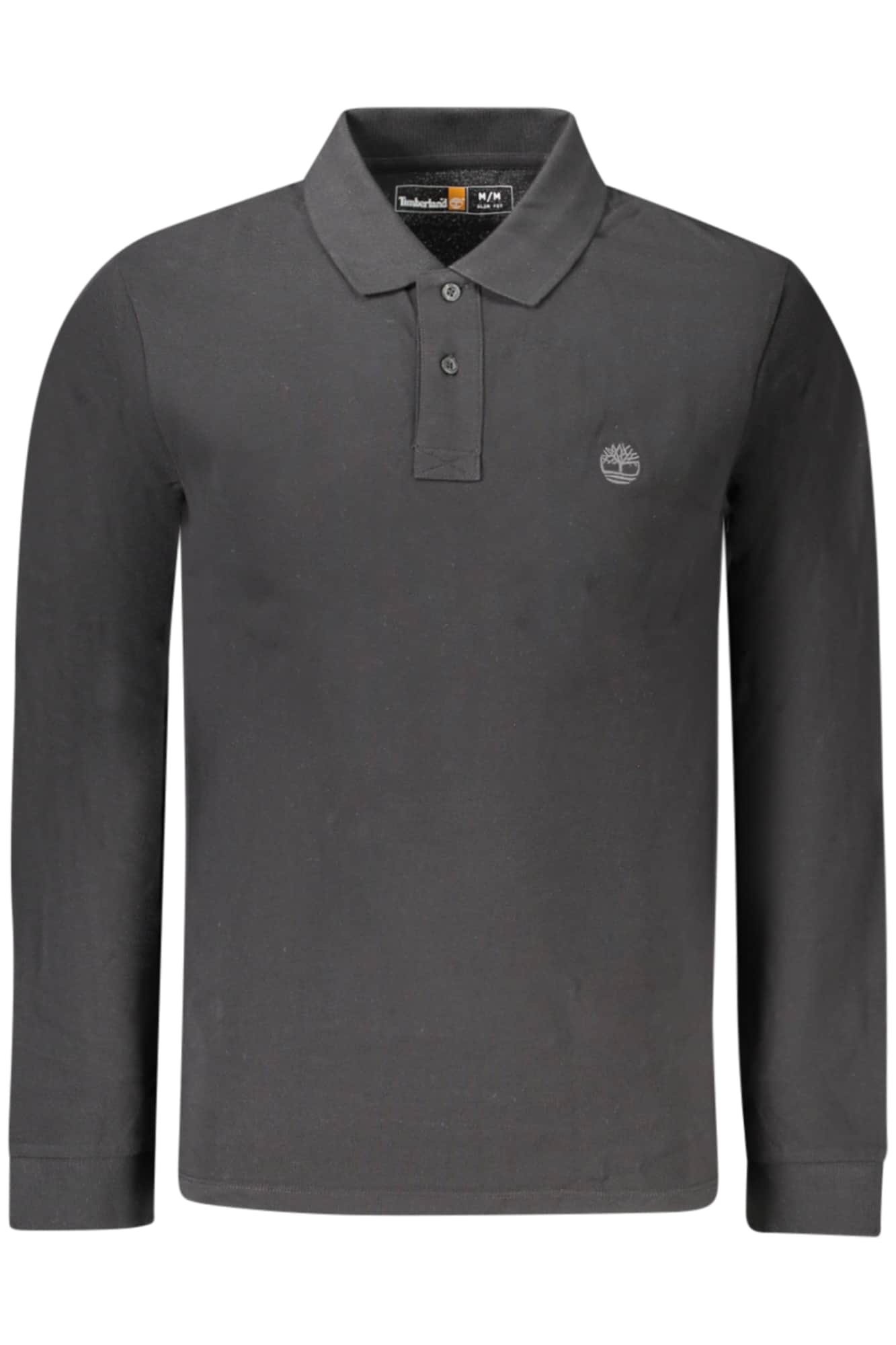 TIMBERLAND HERREN LANGARM POLOSHIRT, BRAUN
