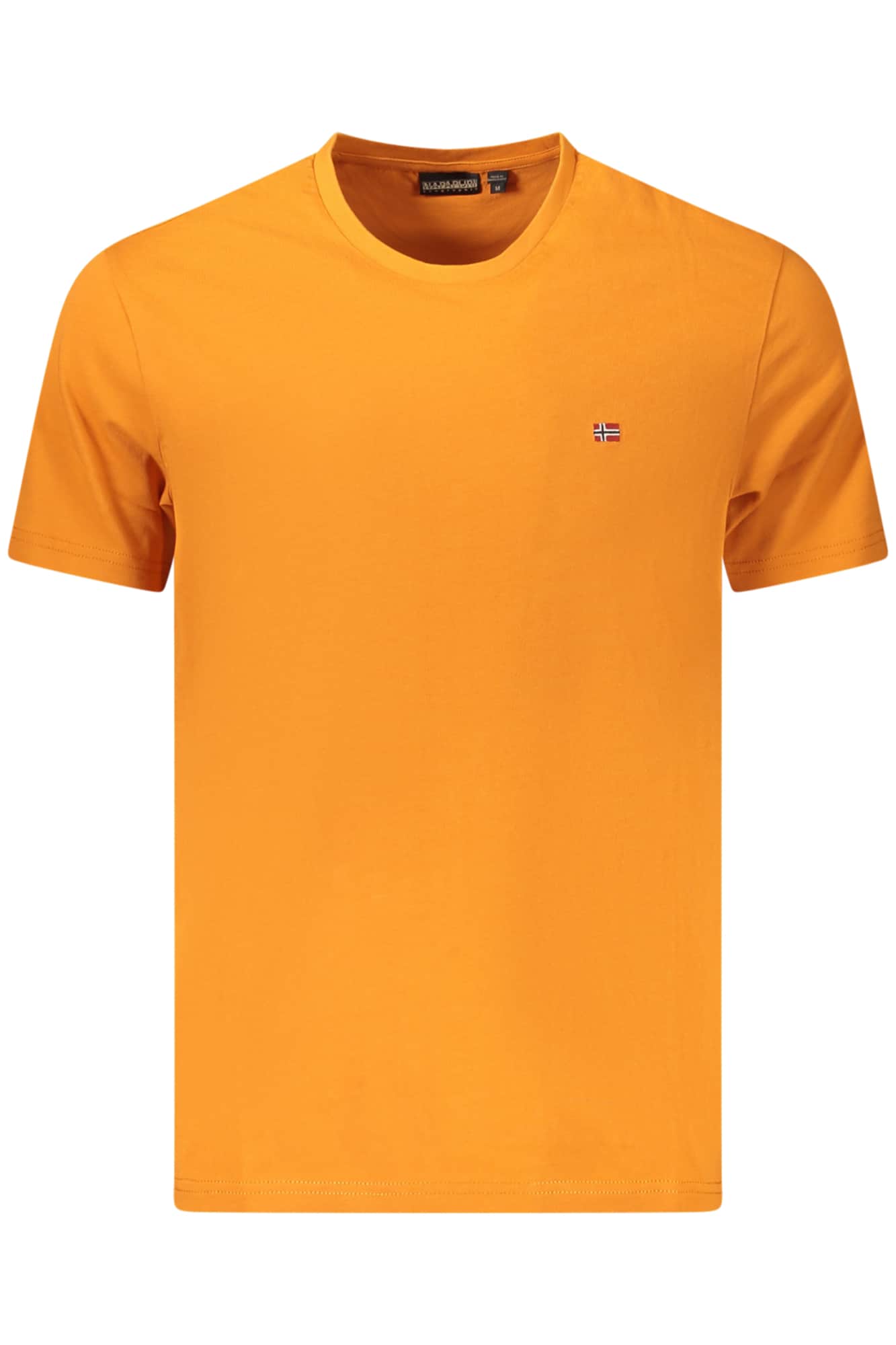 Napapijri herren kurzarm t-shirt orange