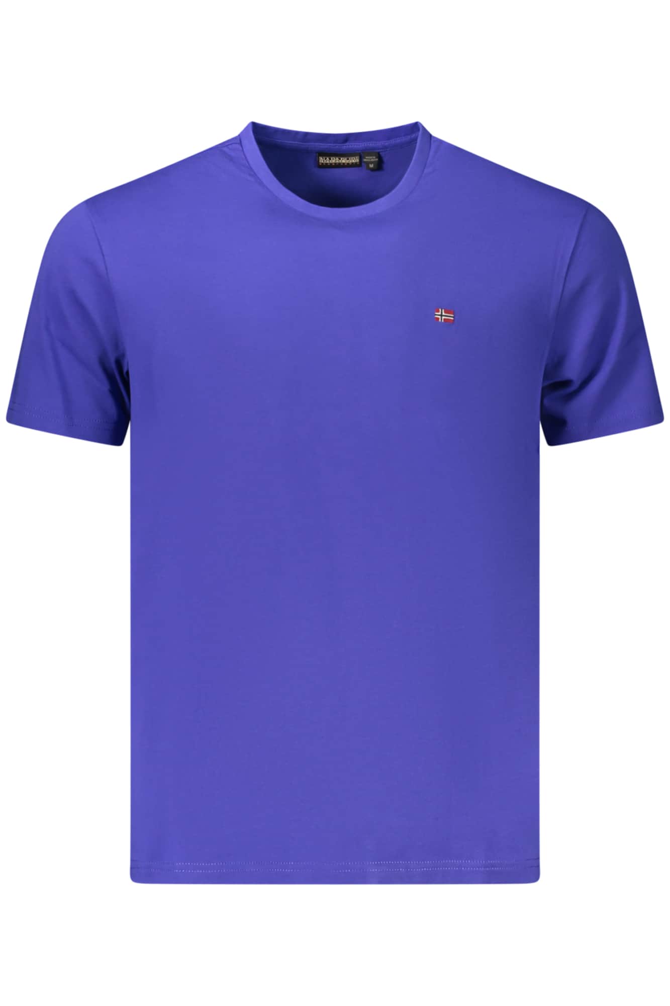 Napapijri herren kurzarm t-shirt, blau
