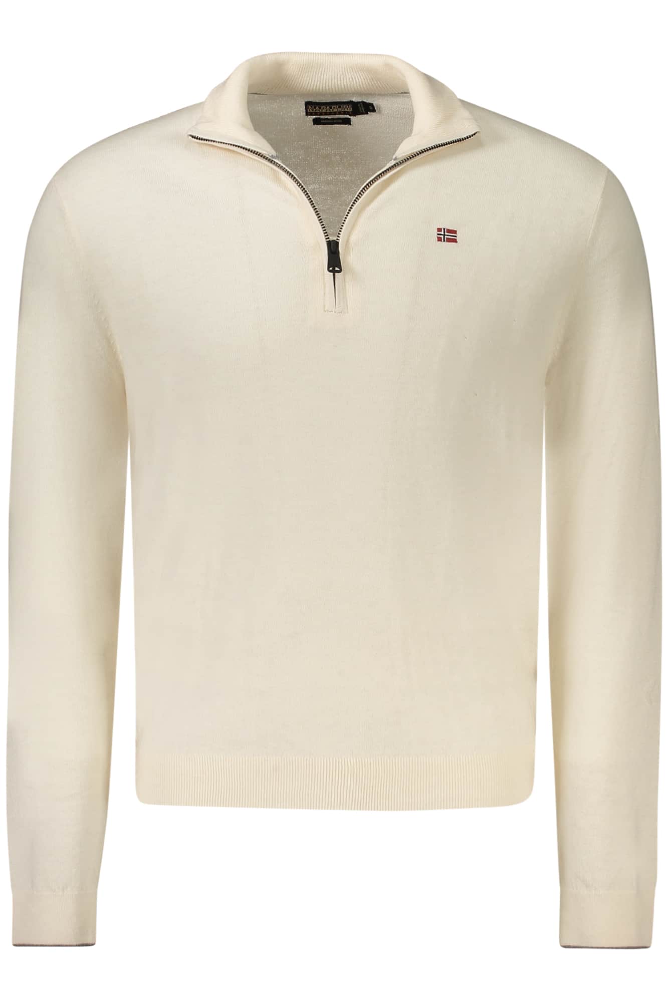 NAPAPIJRI HERREN WEISS PULLOVER