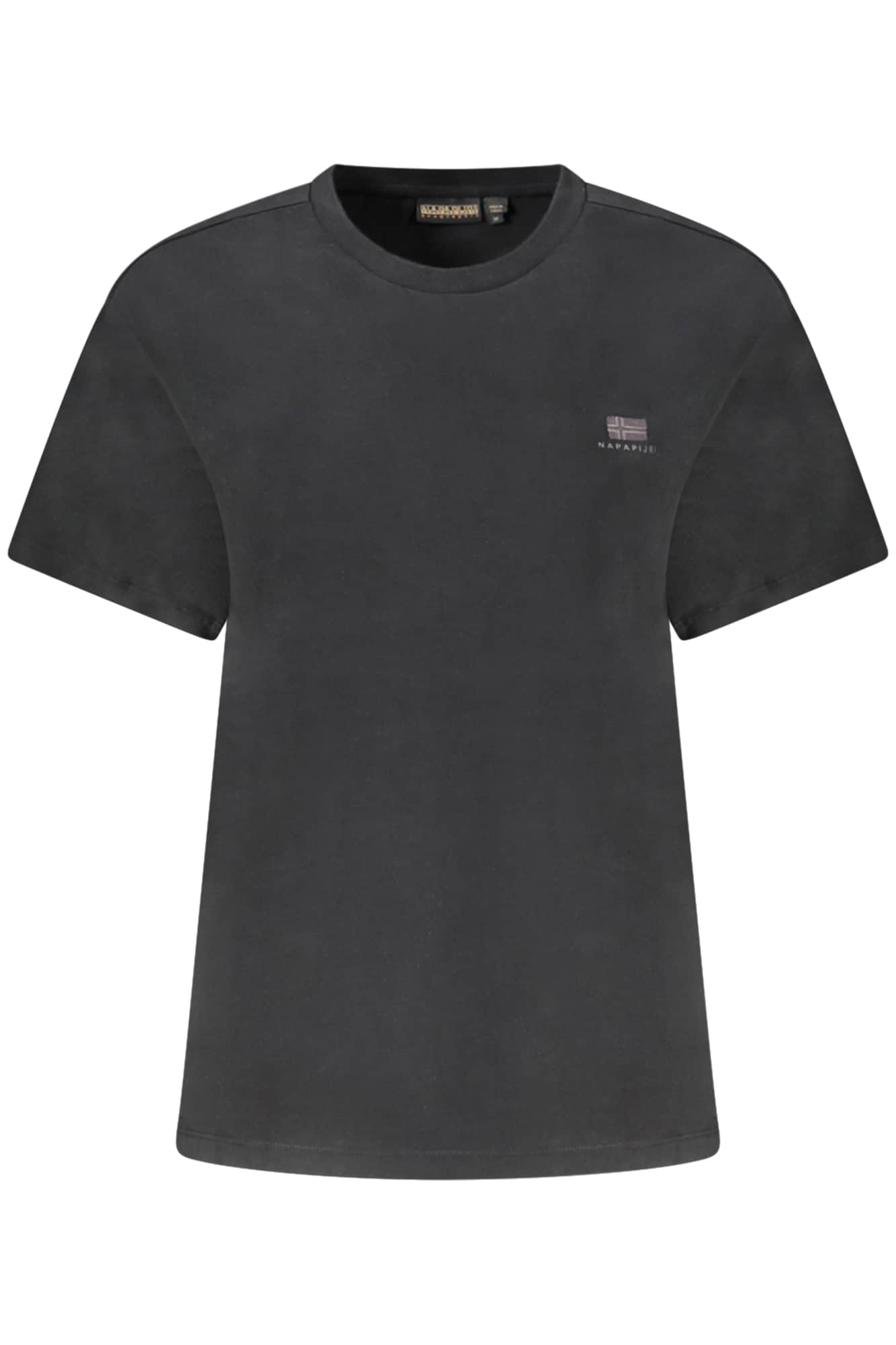 NAPAPIJRI DAMEN KURZARM T-SHIRT SCHWARZ