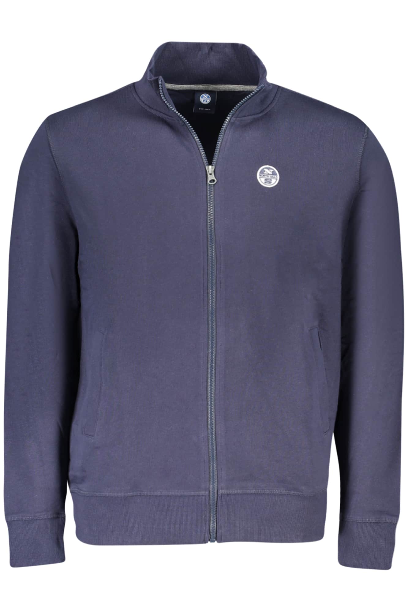 NORTH SAILS HERREN SCHWARZ MIT REISSVERSCHLUSS SWEATSHIRT