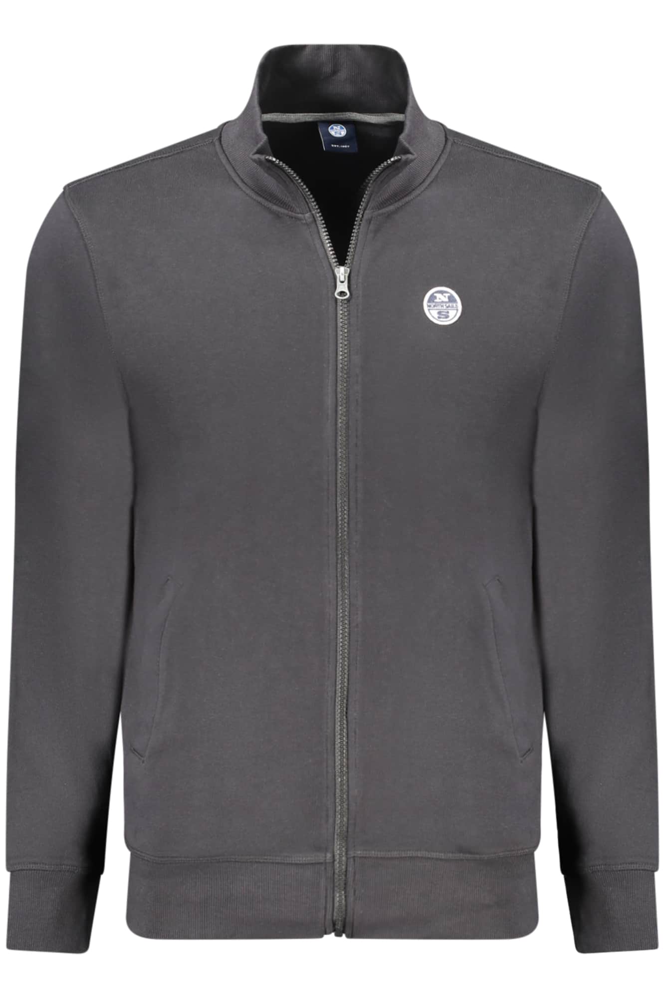 NORTH SAILS HERREN SCHWARZ MIT REISSVERSCHLUSS SWEATSHIRT