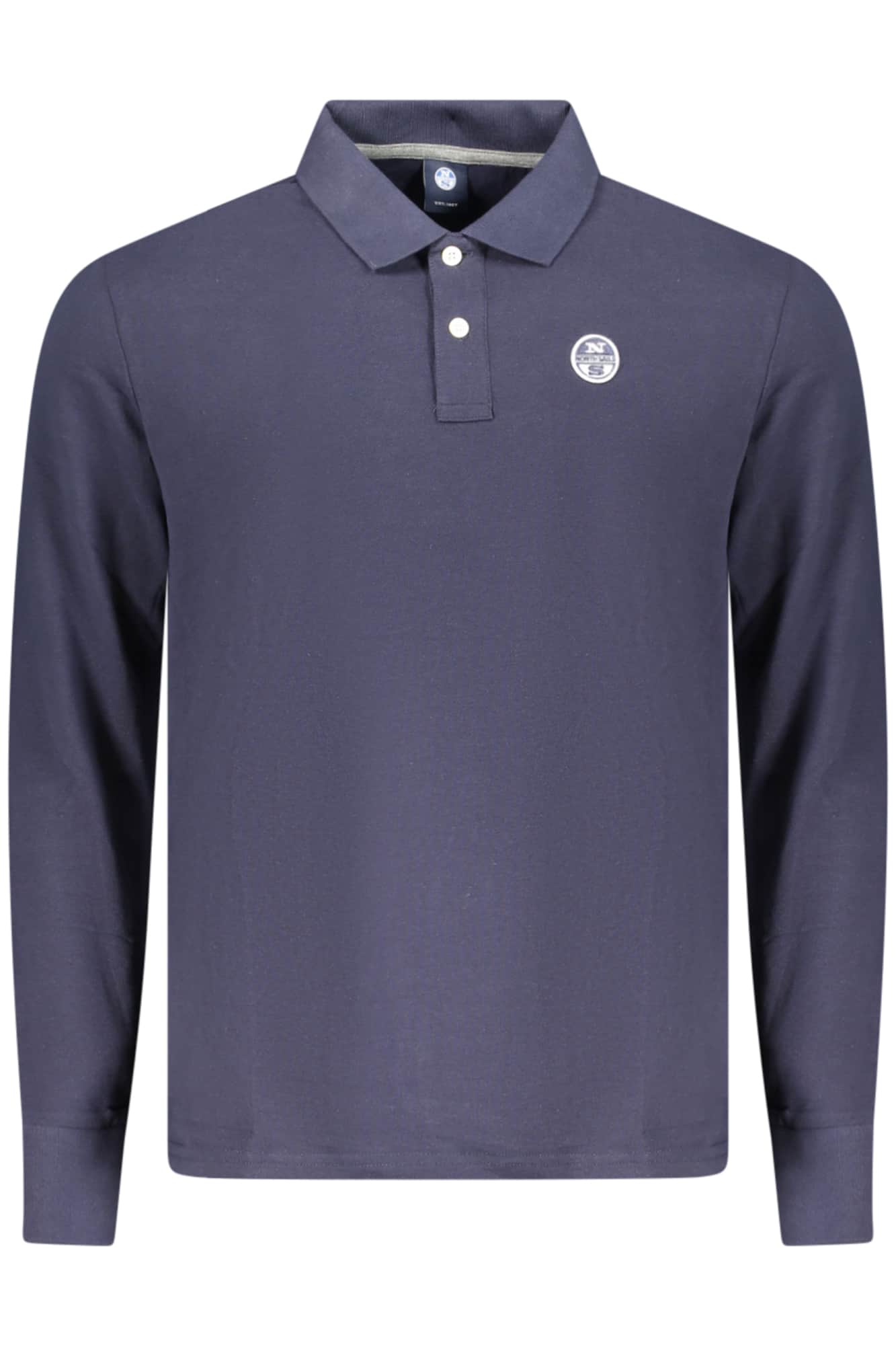 NORTH SAILS HERREN LANGARM POLOSHIRT, GRÜN