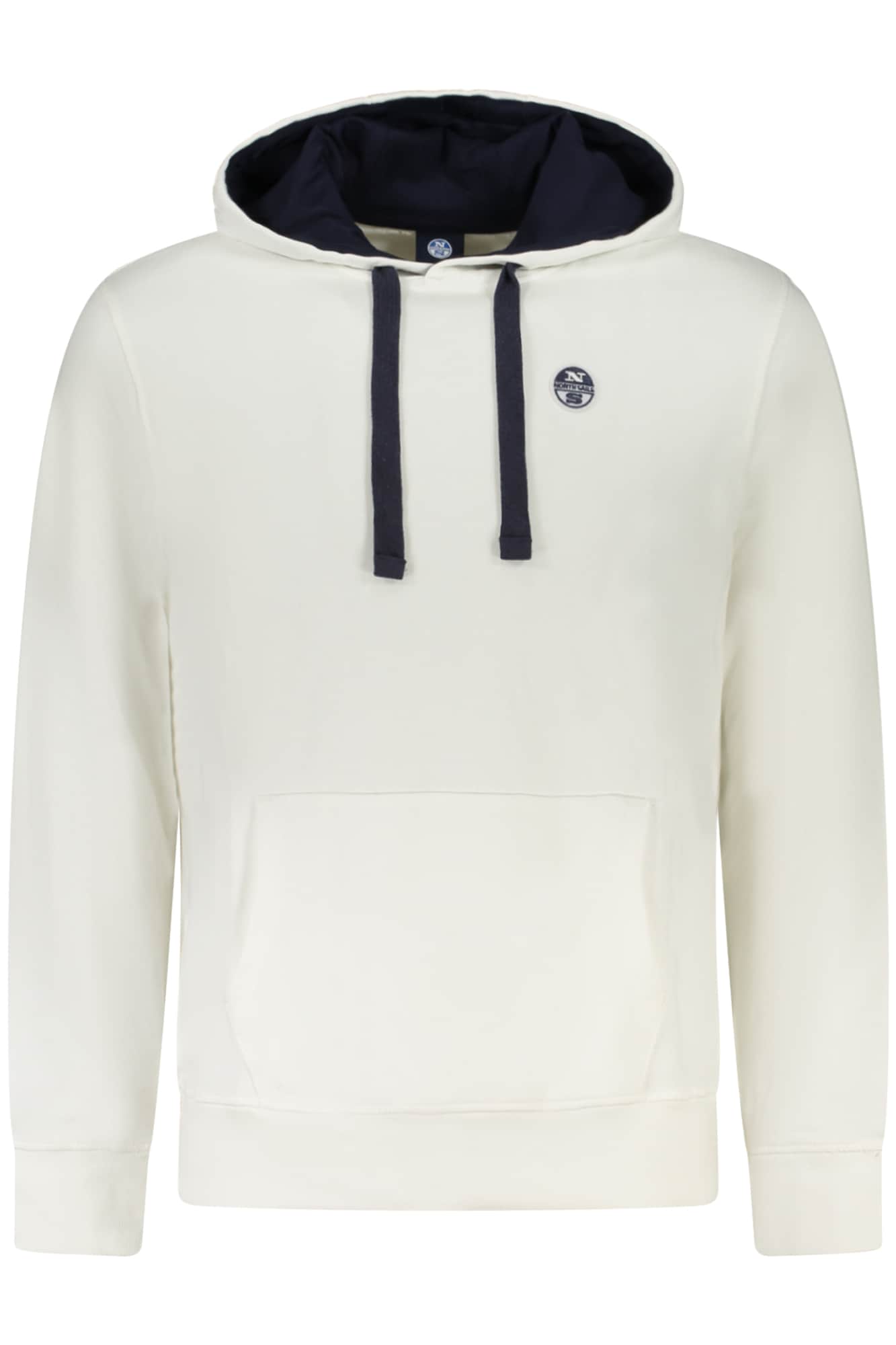 NORTH SAILS HERREN MIT REISSVERSCHLUSS SWEATSHIRT WEISS