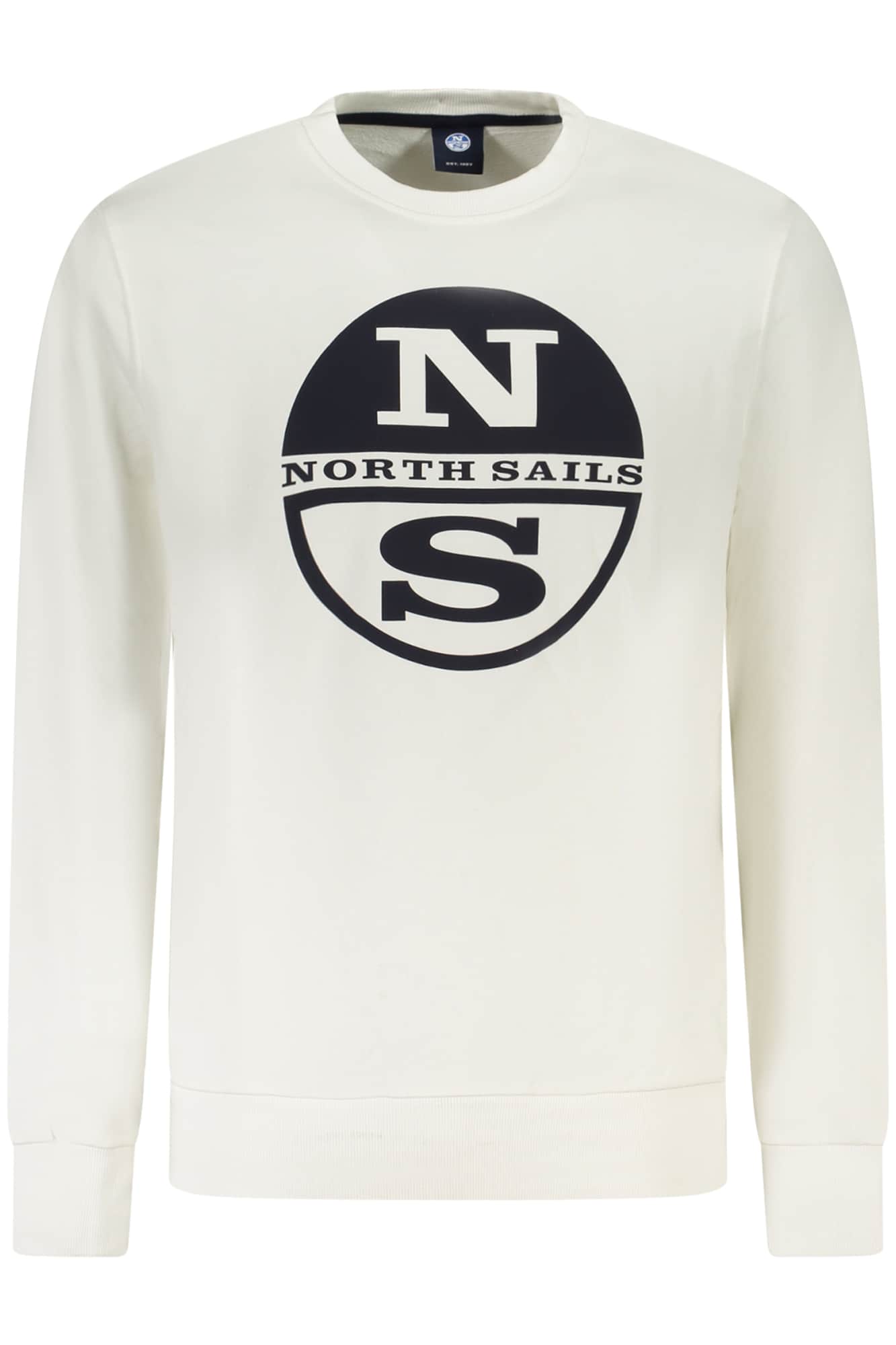 NORTH SAILS HERREN MIT REISSVERSCHLUSS SWEATSHIRT WEISS