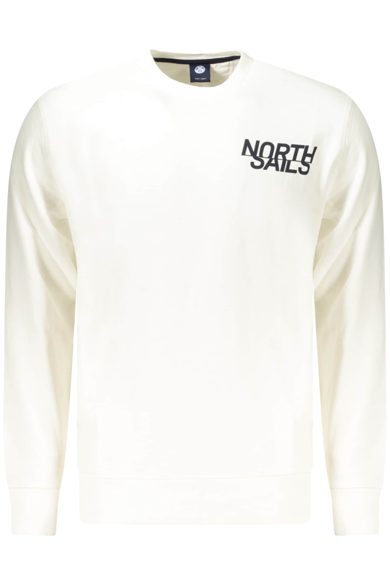 NORTH SAILS HERREN MIT REISSVERSCHLUSS SWEATSHIRT WEISS