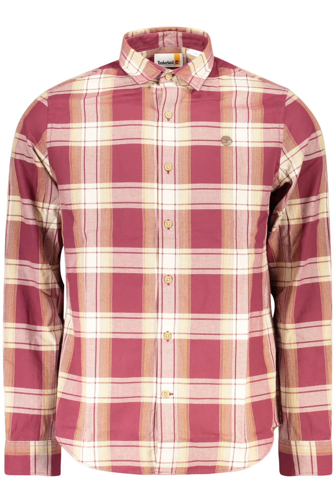 TIMBERLAND HERREN LANGARM SHIRT, ROT